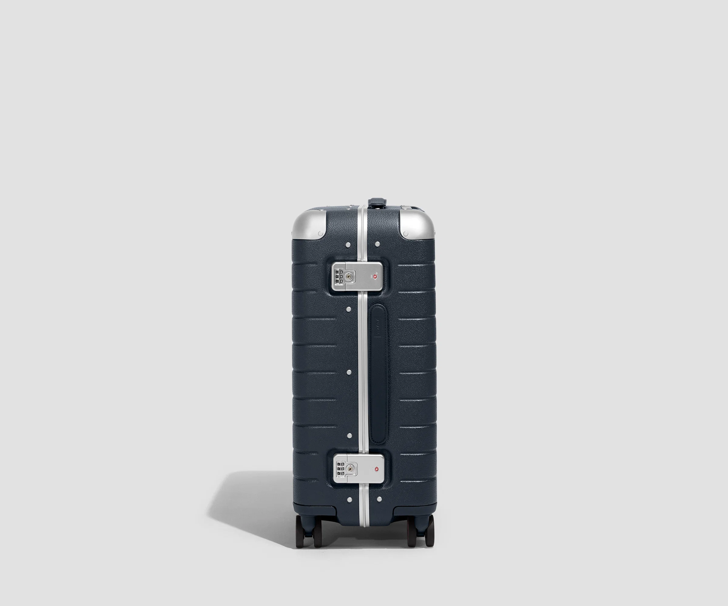 The Aluminum Edge Carry-On in Navy Blue - Image 3