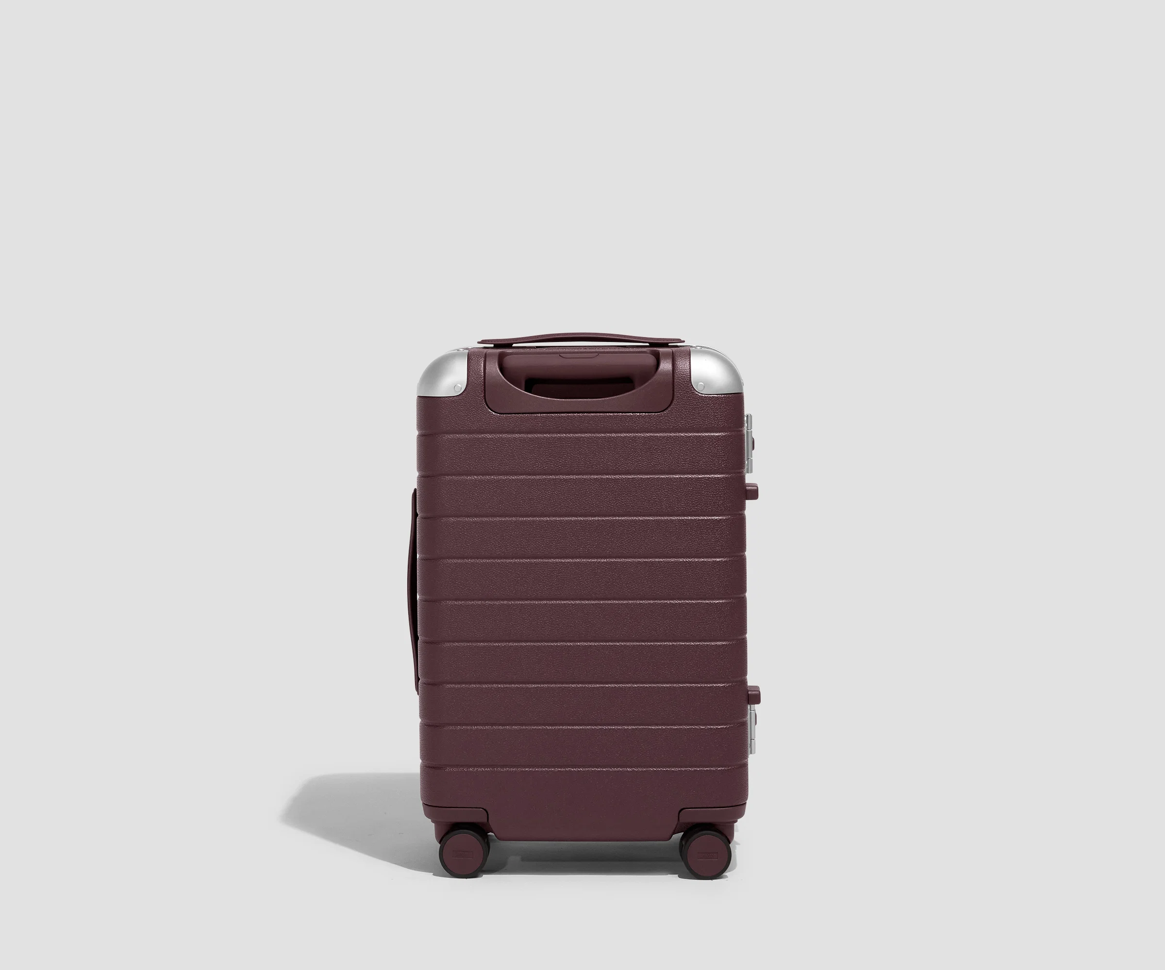 The Aluminum Edge Carry-On in Oxblood Red - Image 6