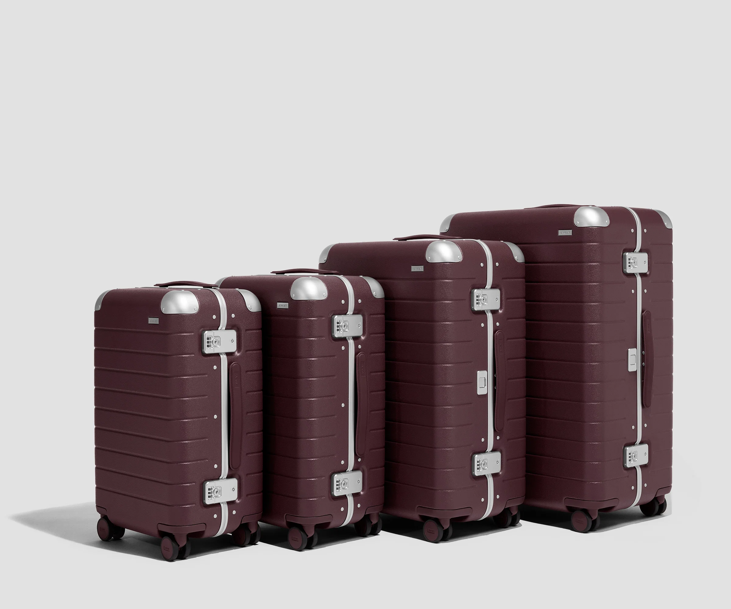 The Aluminum Edge Medium in Oxblood Red - Image 8