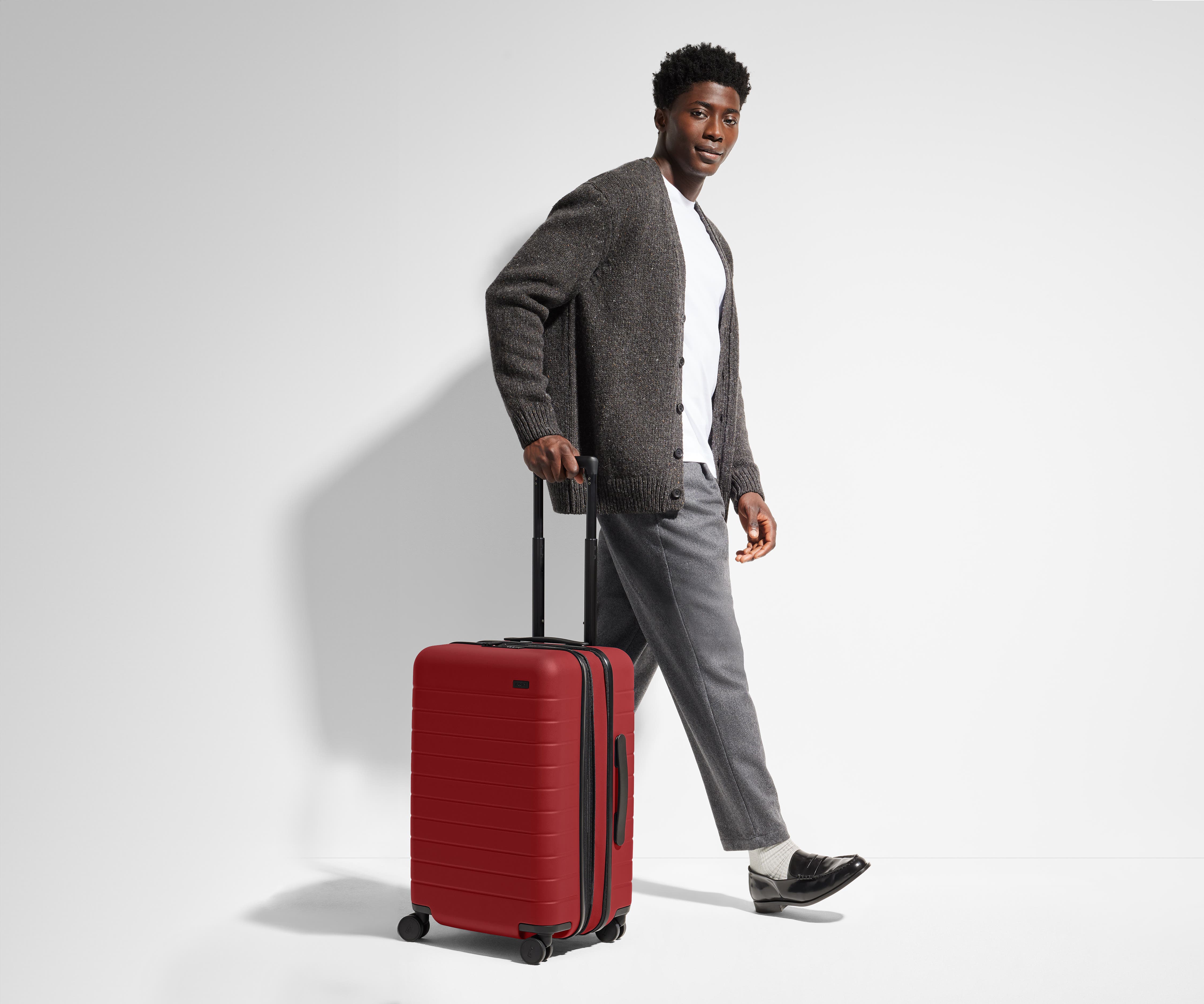 The Bigger Carry-On Flex in Tango Red - Image 4