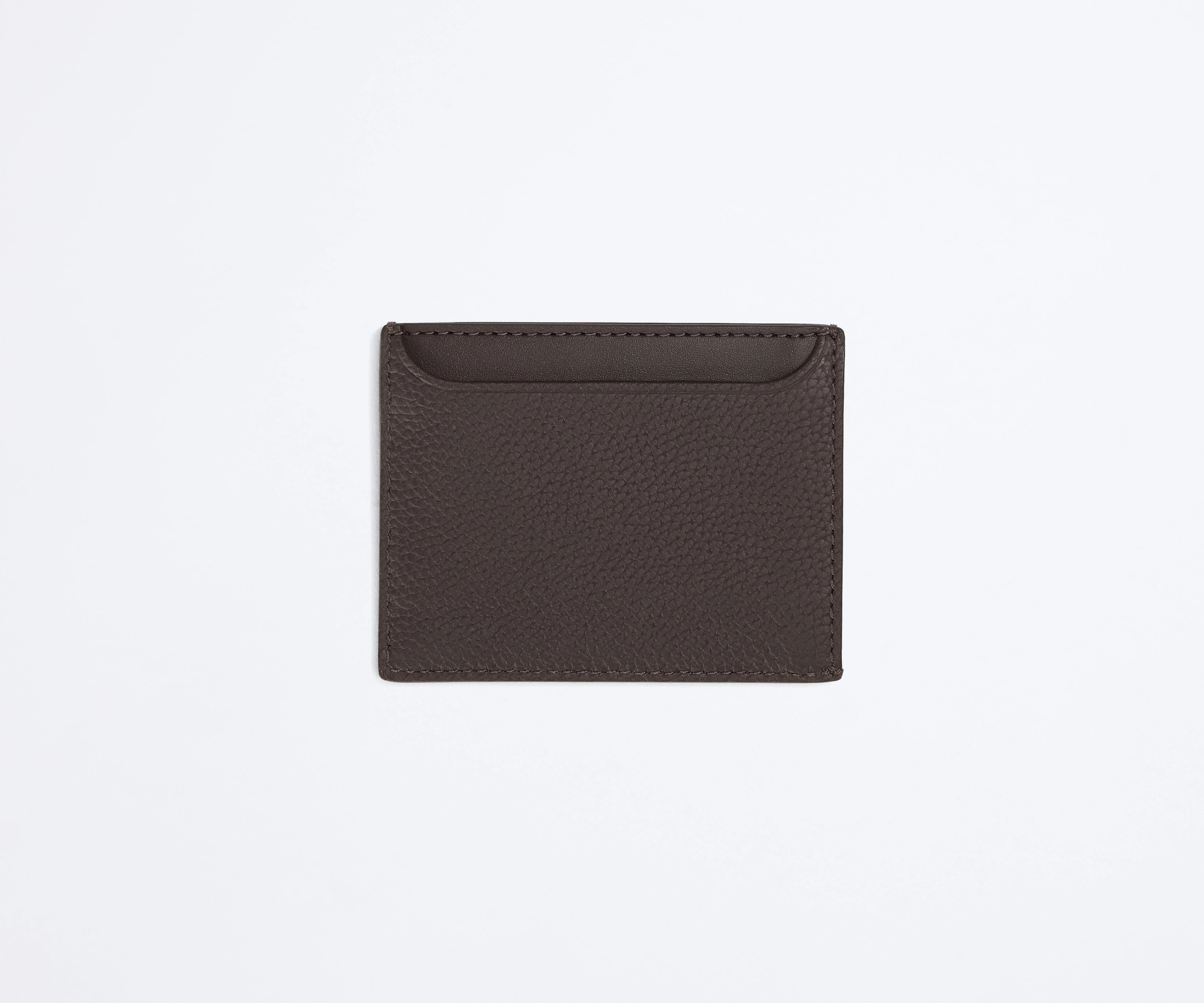 Card Case in Espresso Brown - Image 4