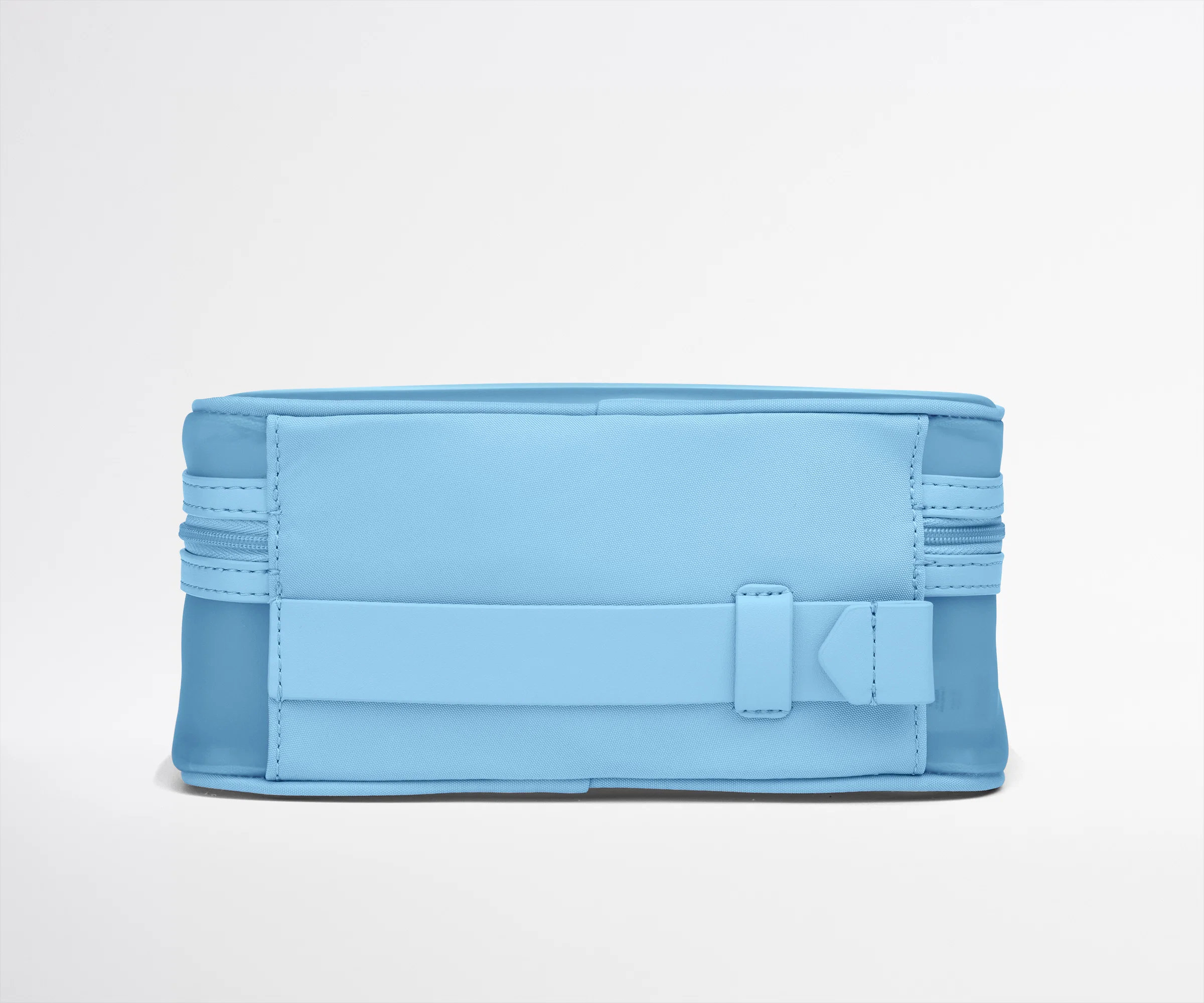 Clear Toiletry Bag in Opal Blue - Image 5