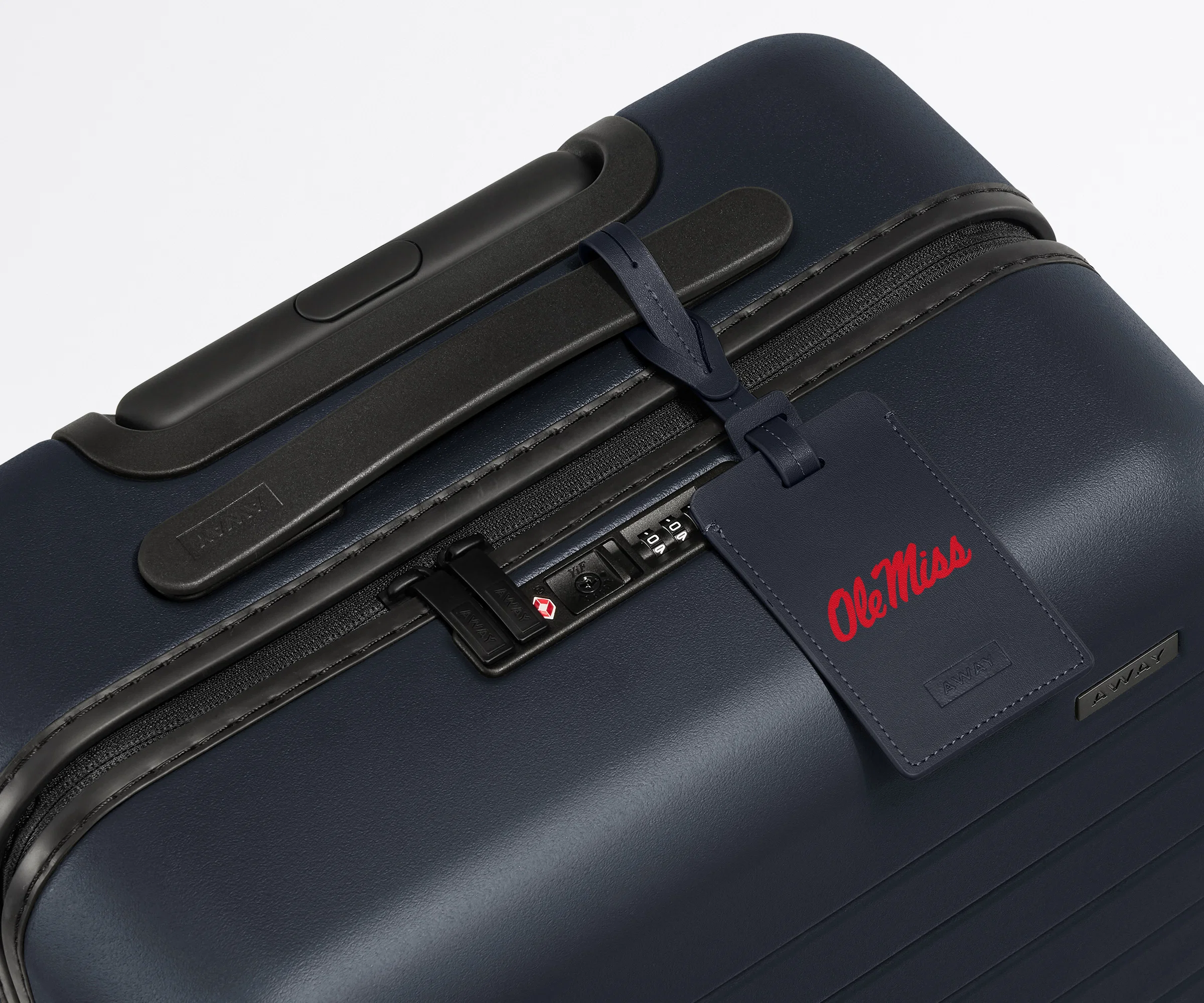 The Collegiate Luggage Tag in Ole Miss ® - Image 2