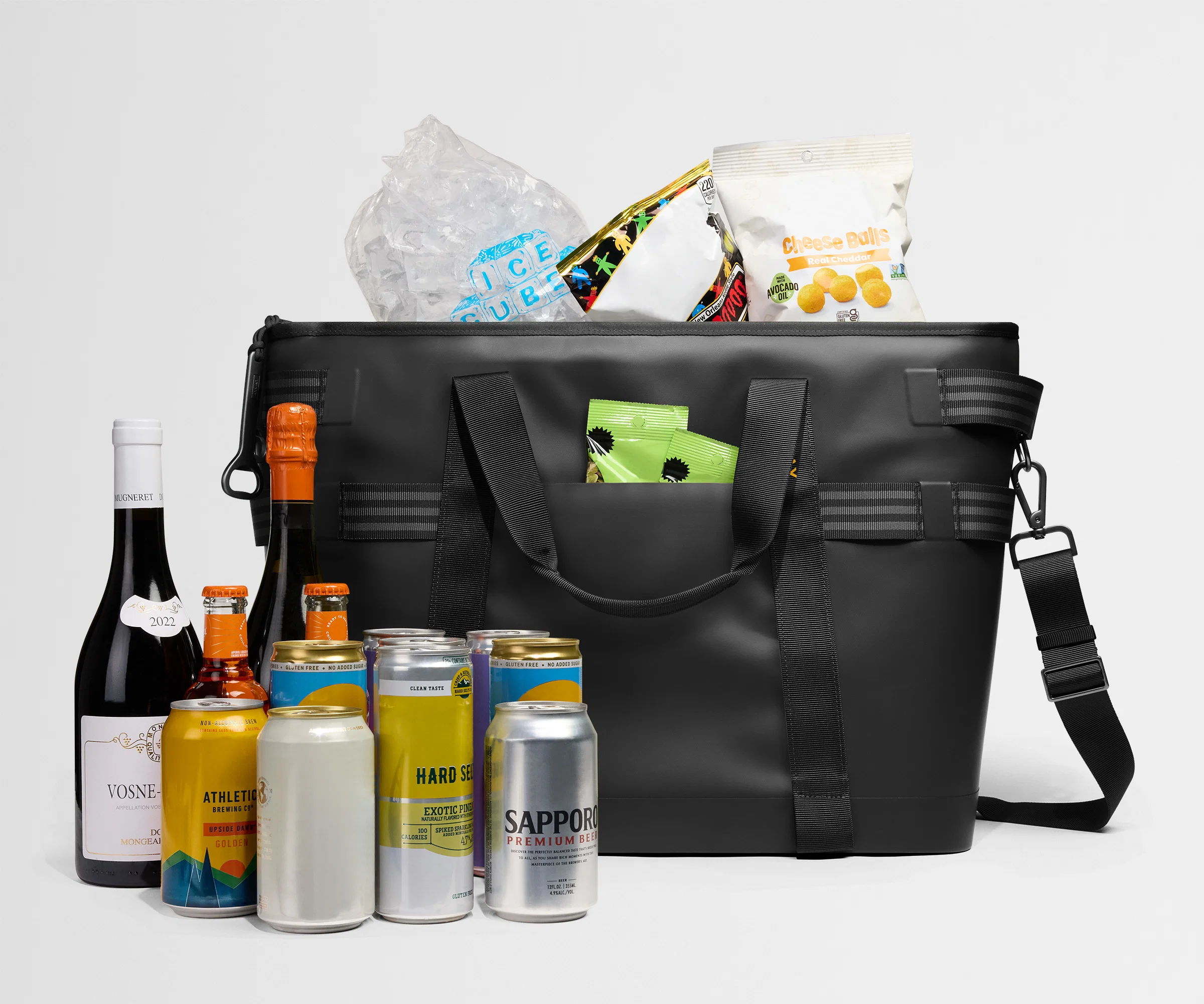 Cooler Tote in Jet Black - Image 4