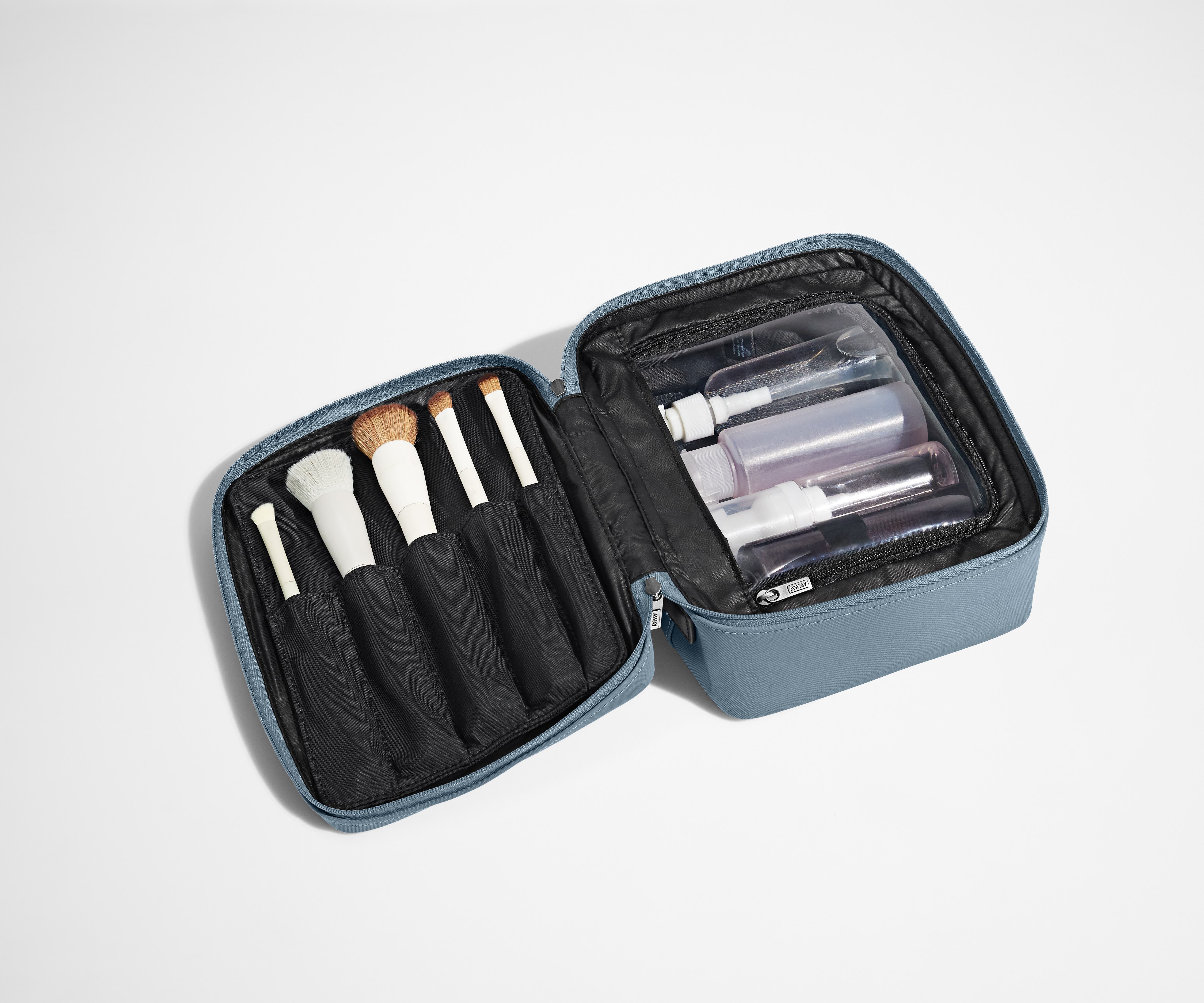 The Cosmetics Bag in Coast Blue - Image 3