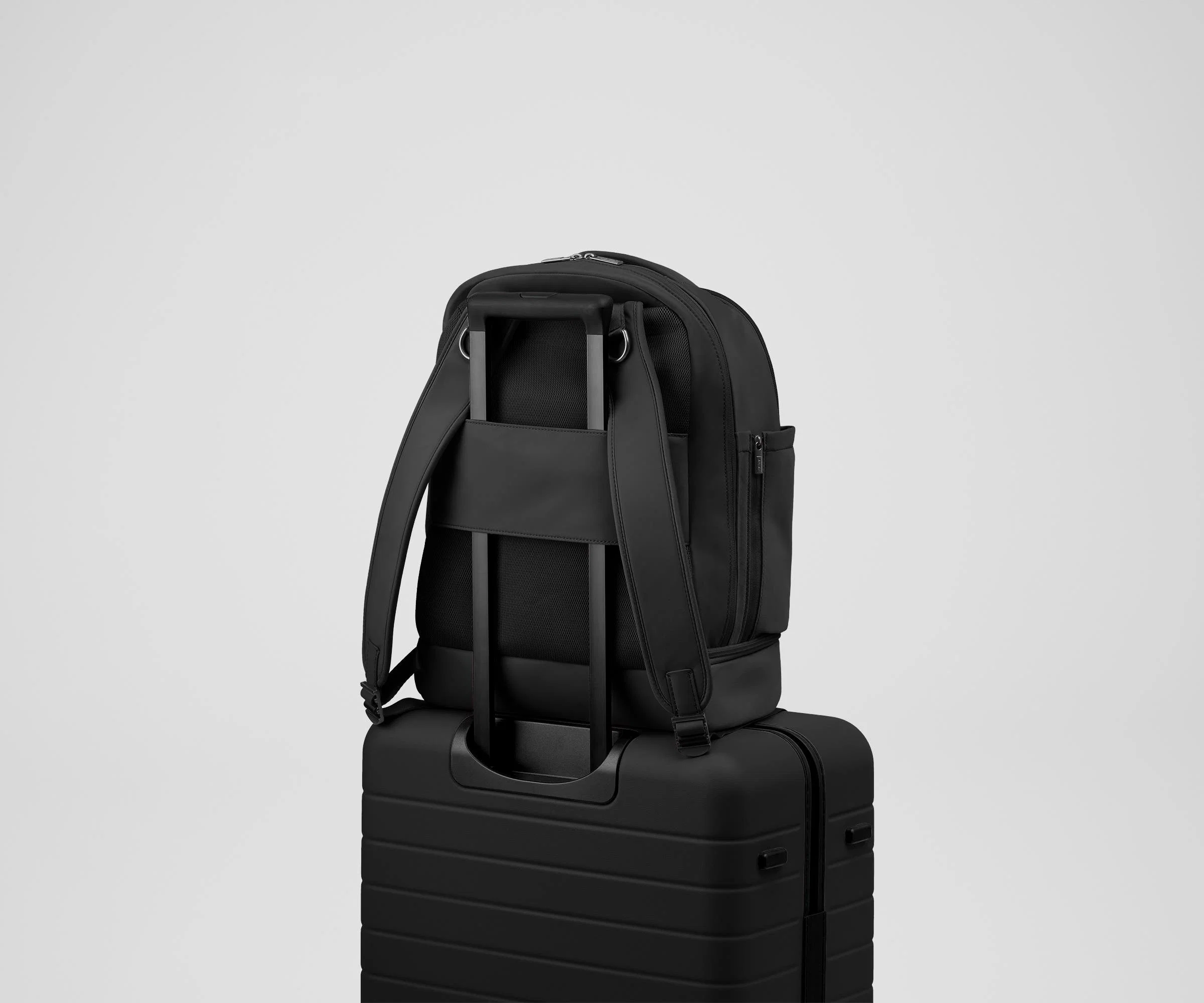The Double Diaper Backpack in Jet Black - Image 12