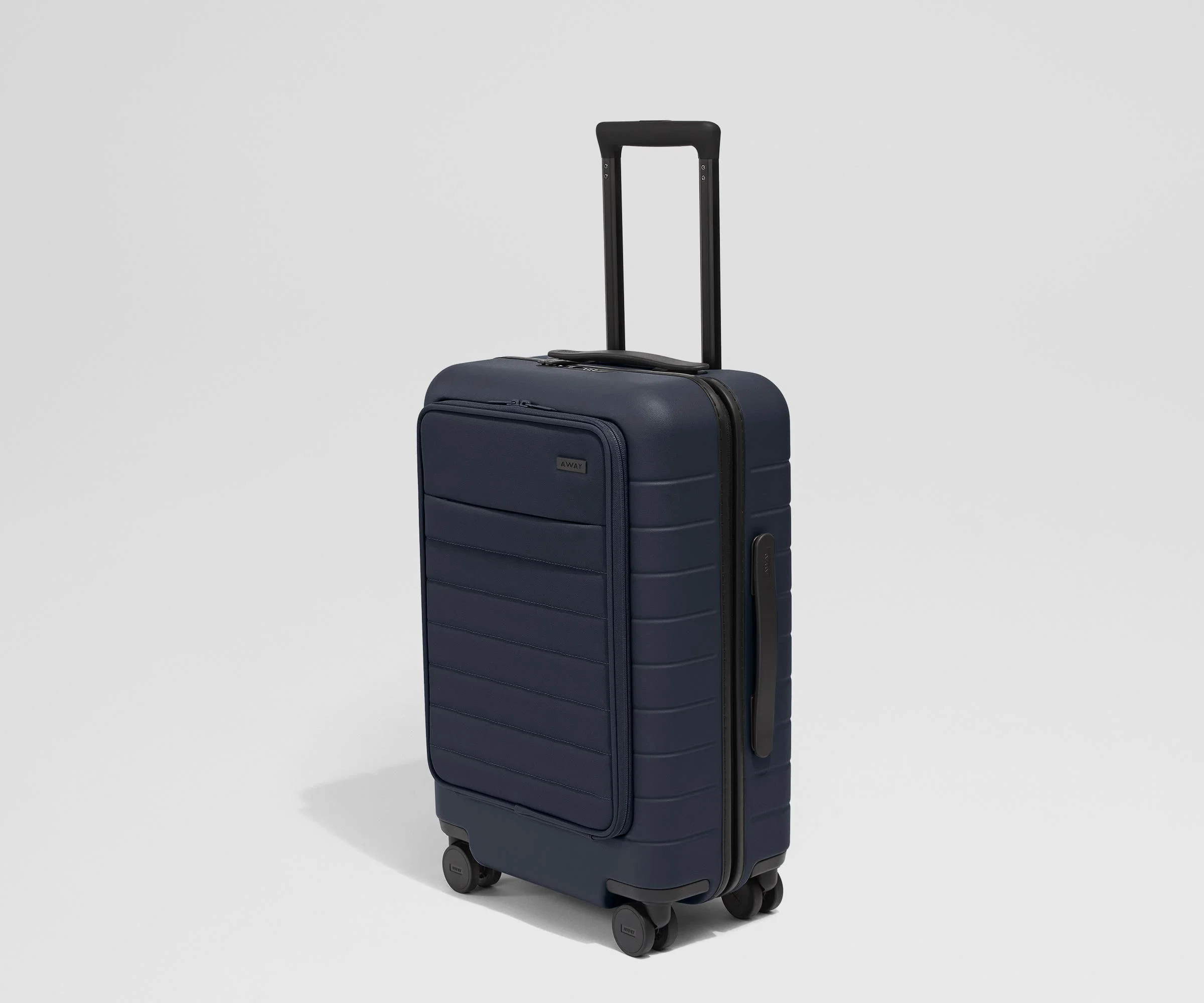 The Executive Carry-On in Navy Blue - Image 2