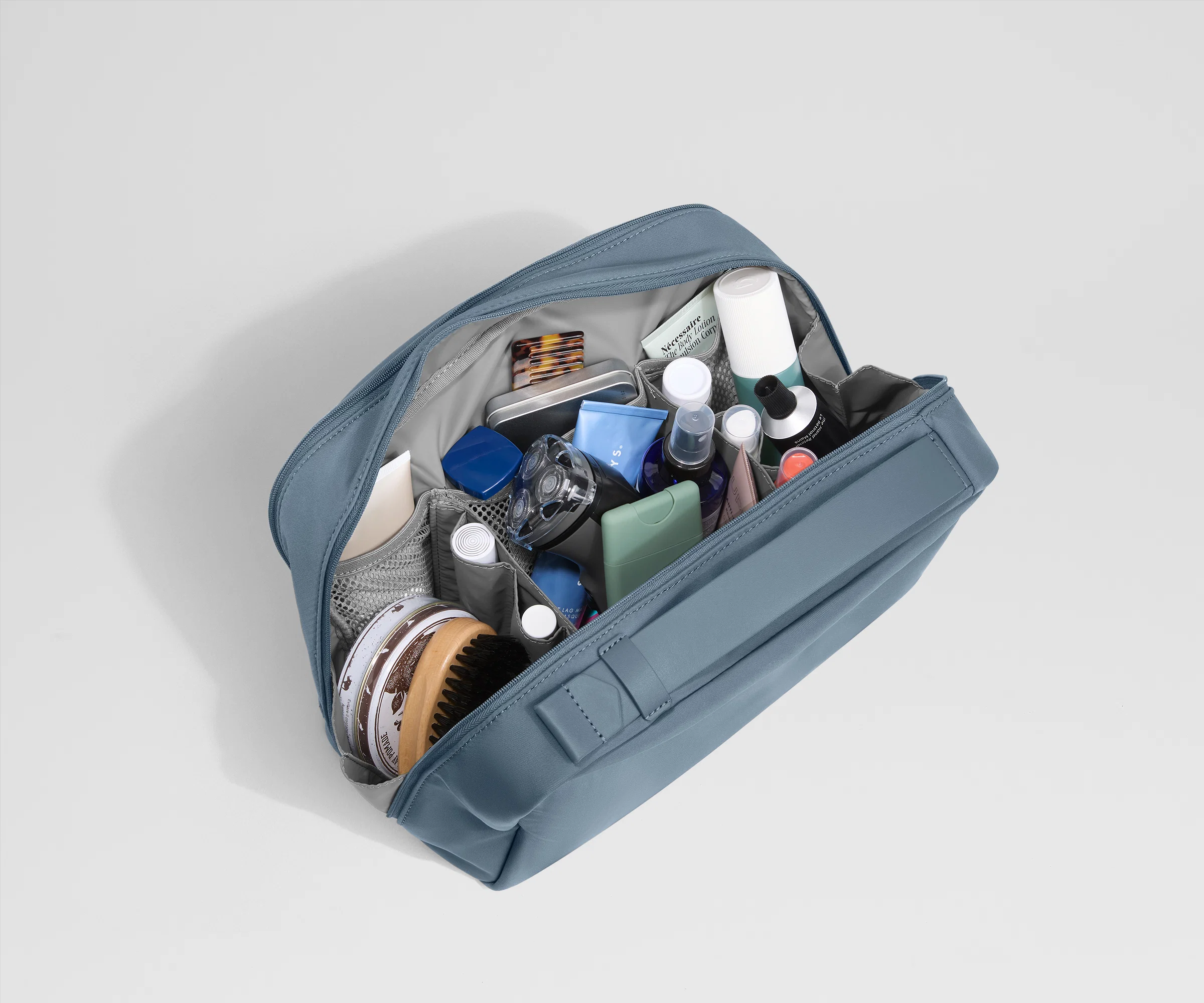 Extra Large Toiletry Bag in Coast Blue - Image 5