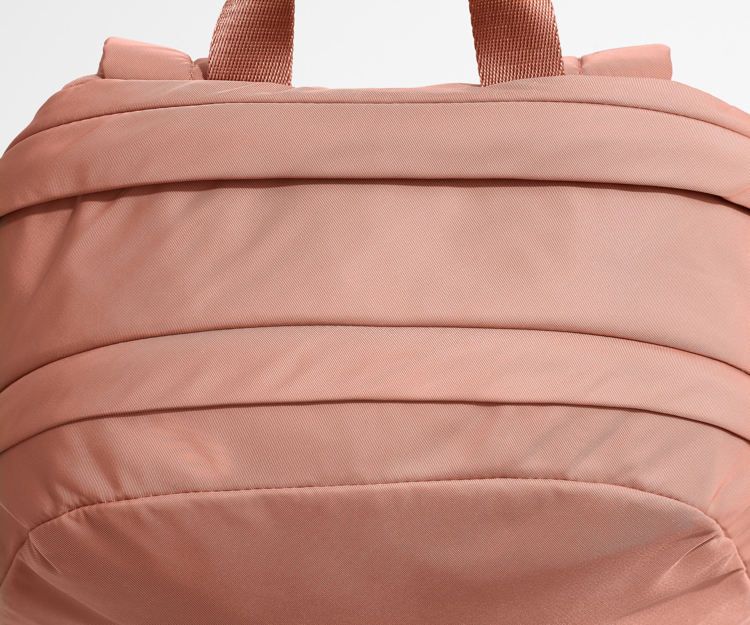 Large Featherlight Backpack in Clay Pink - Image 8