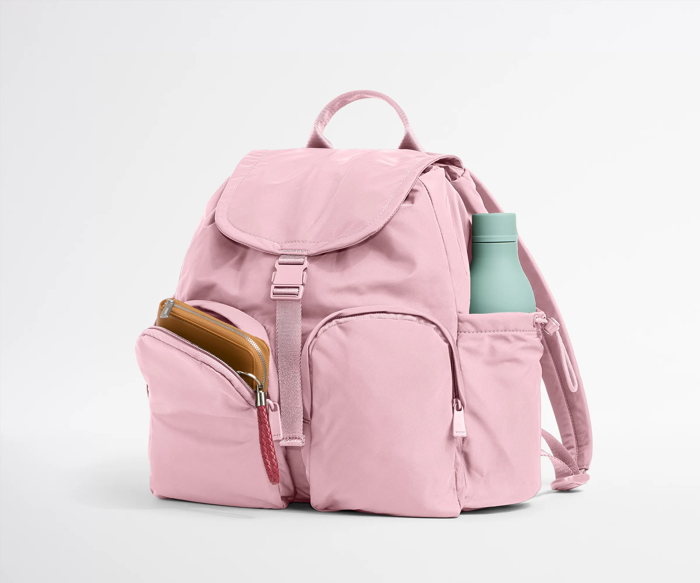 Featherlight Cargo Backpack in Glacial Pink - Image 4