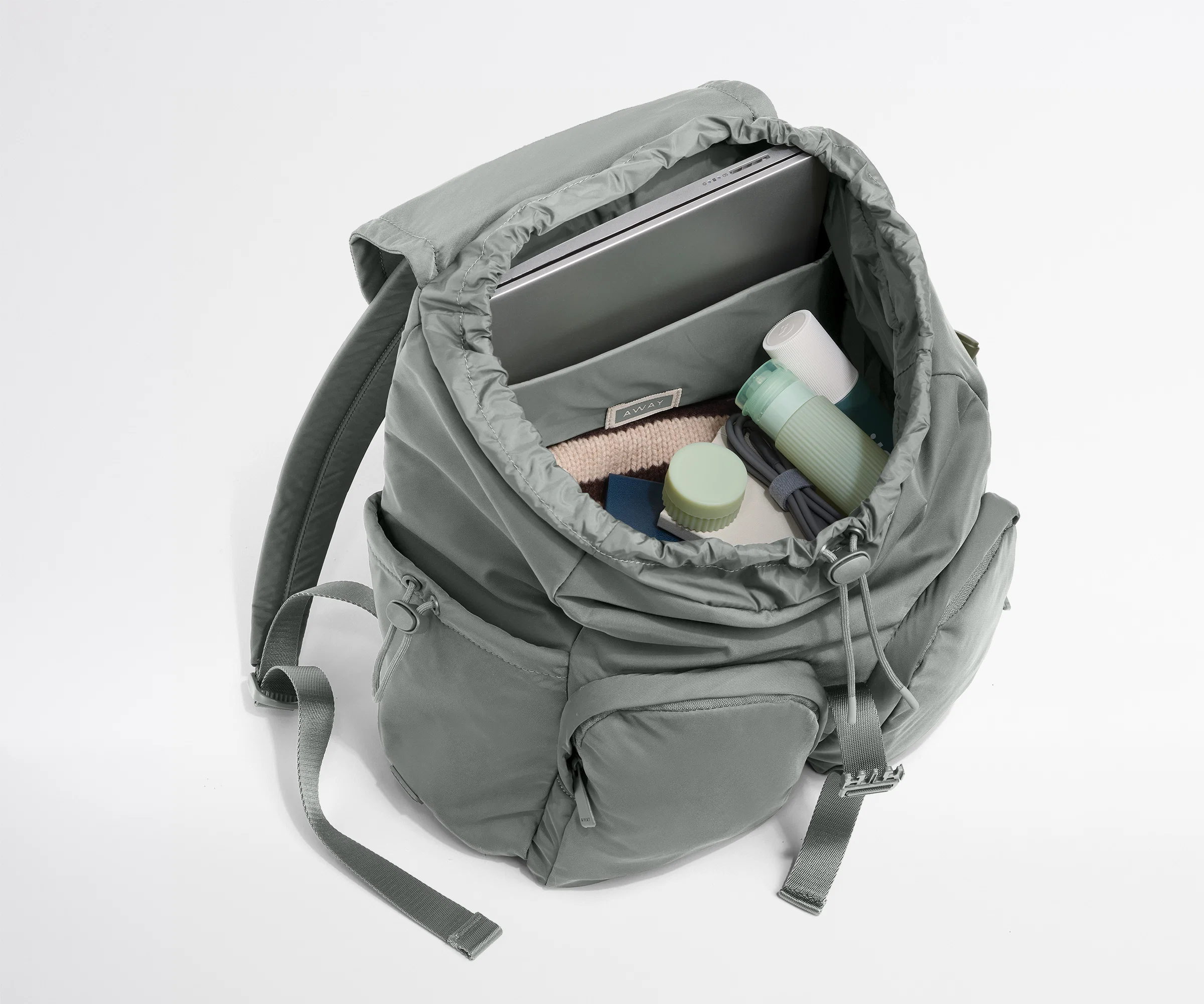 Featherlight Cargo Backpack in Nordic Gray - Image 3