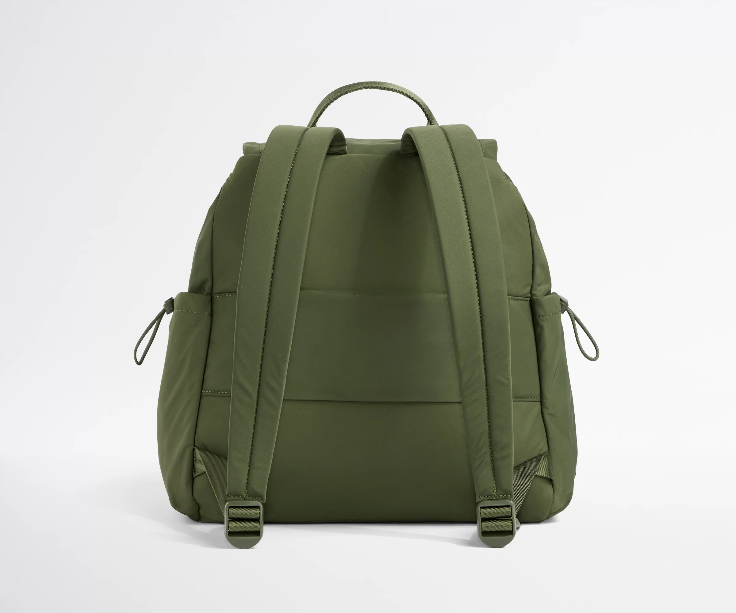 Featherlight Cargo Backpack in Olive Green - Image 7
