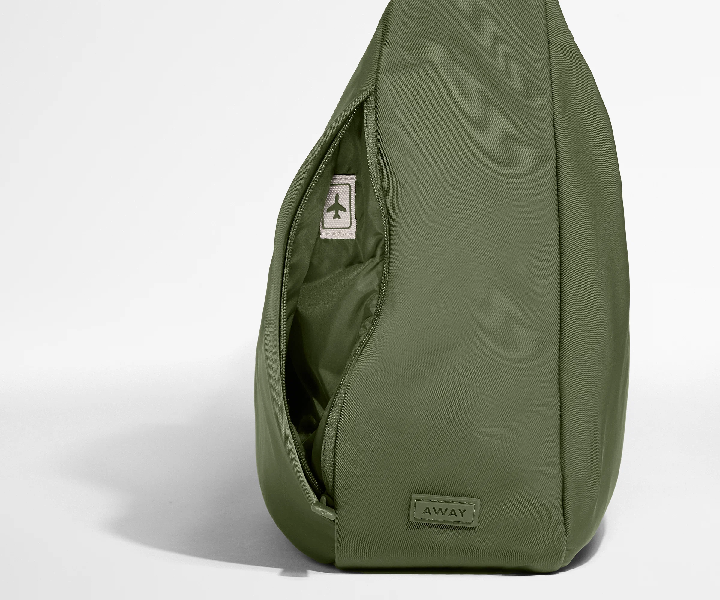 Featherlight Crossbody in Olive Green - Image 3