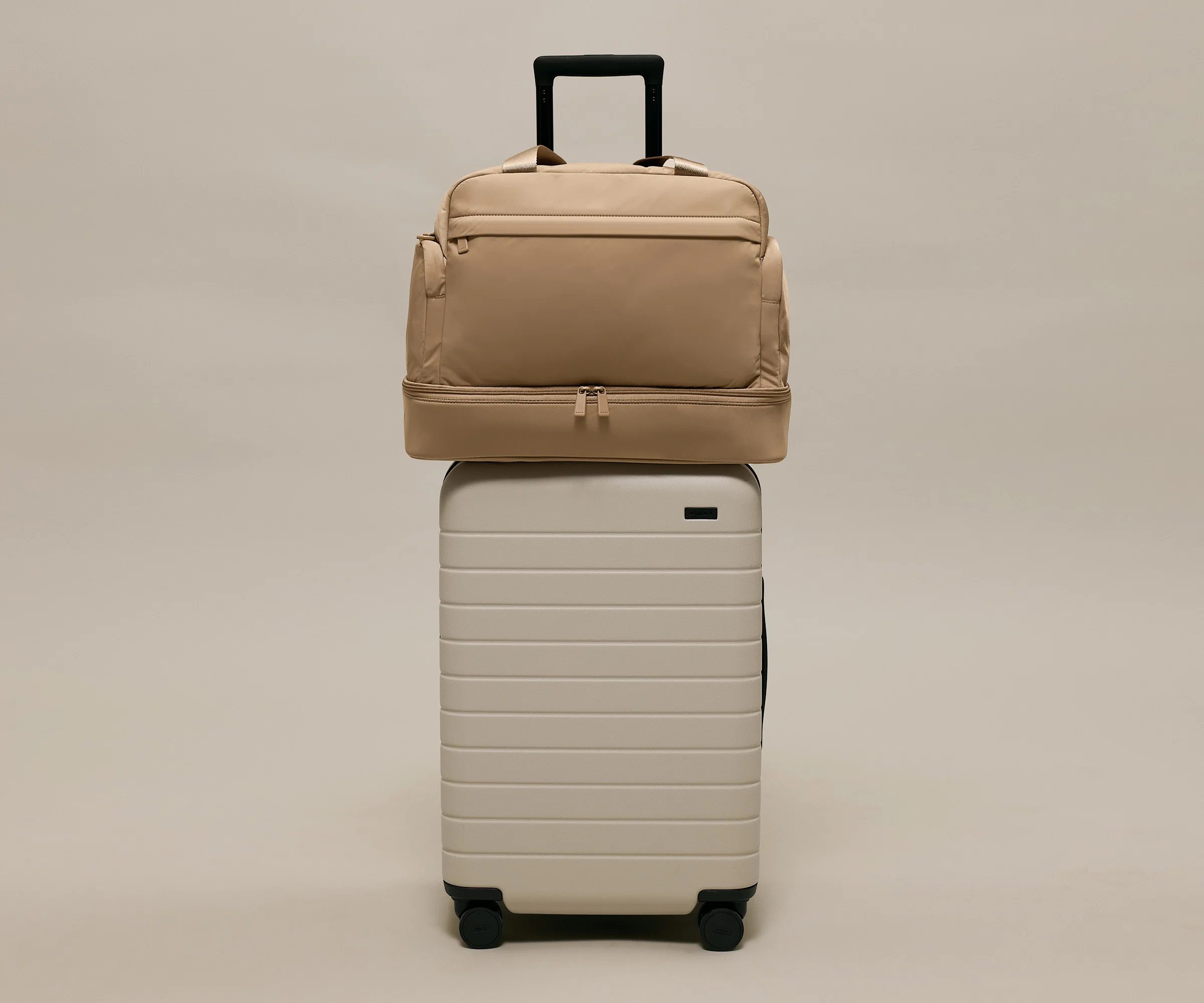 Featherlight Overnight Bag in Camel Brown - Image 11