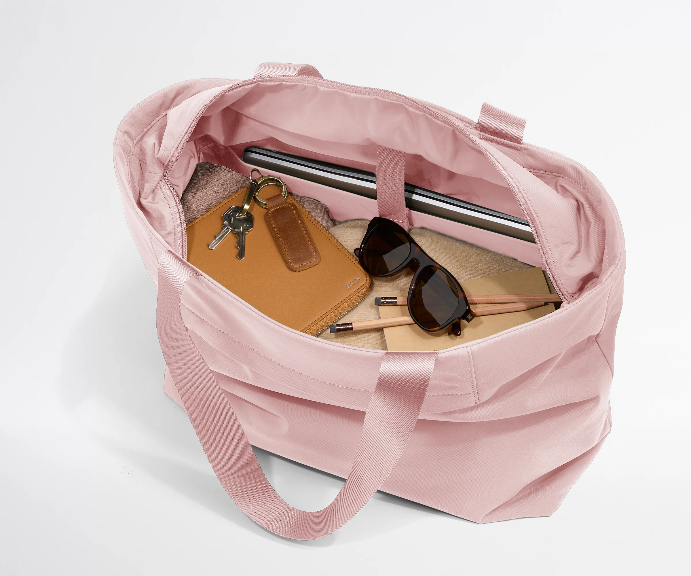 Featherlight Tote in Blush Pink - Image 3