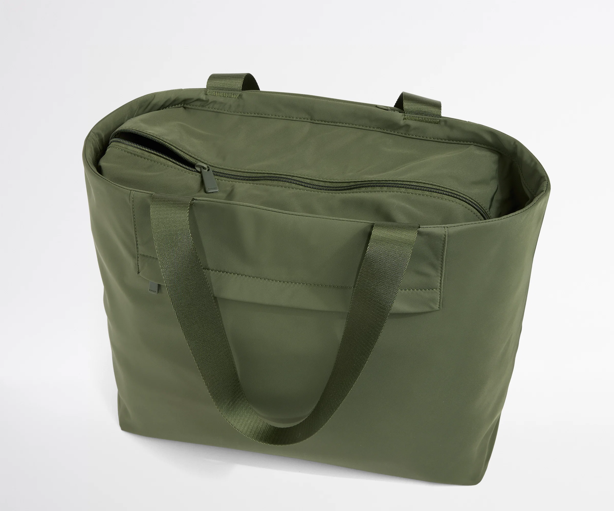 Featherlight Tote in Olive Green - Image 6
