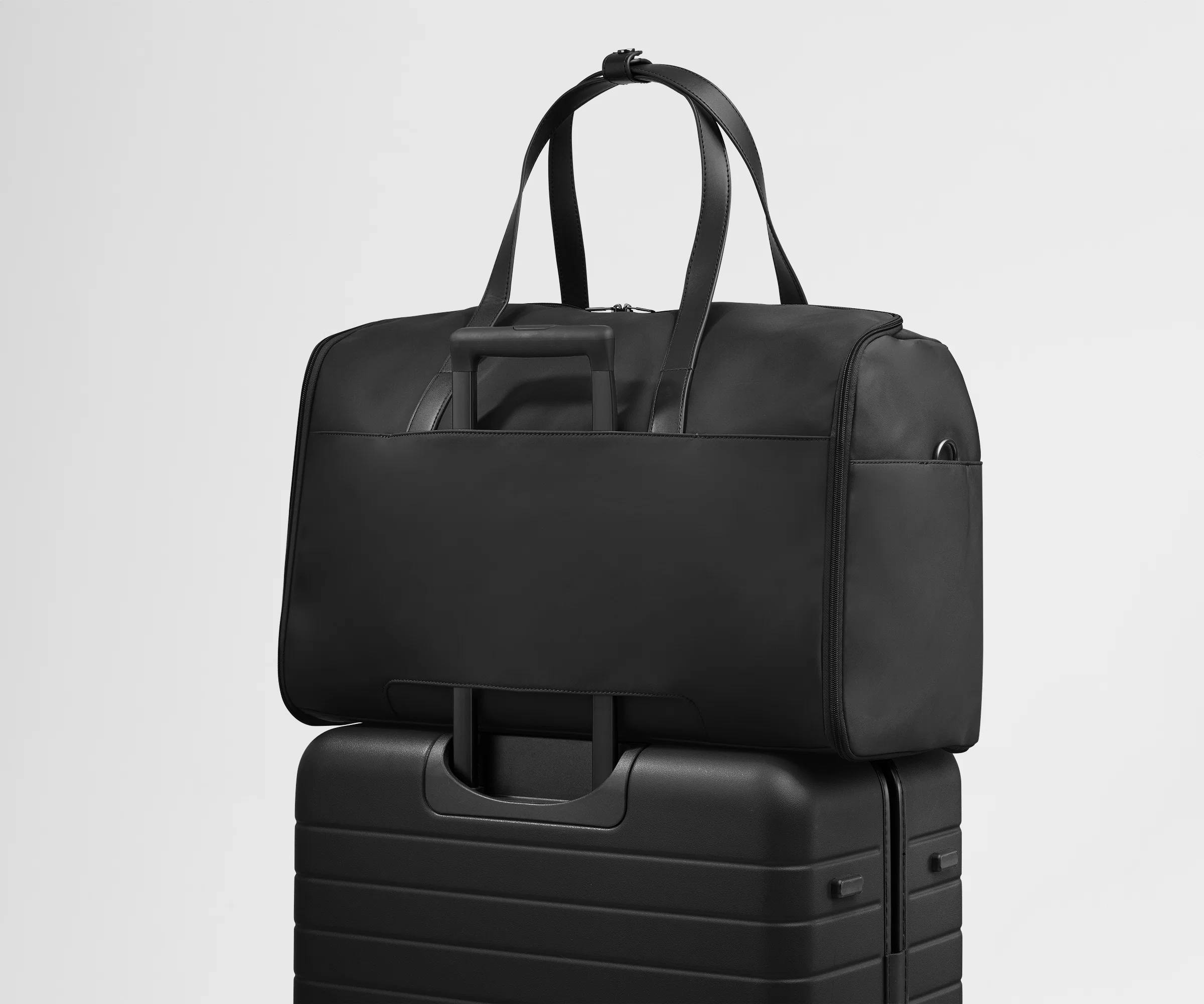 Garment Duffle in Jet Black - Image 9