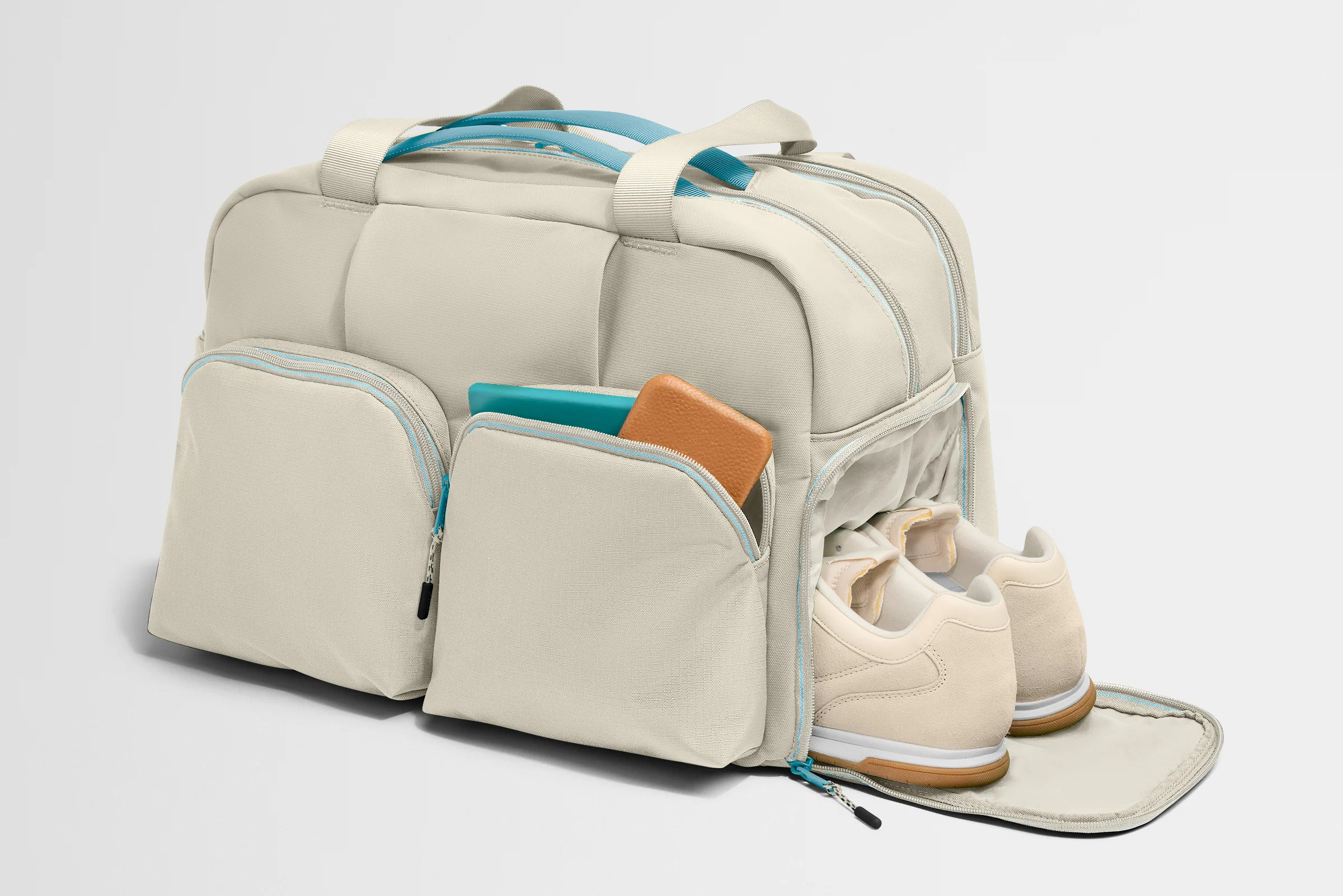 Gym Bag in Salt White - Image 5