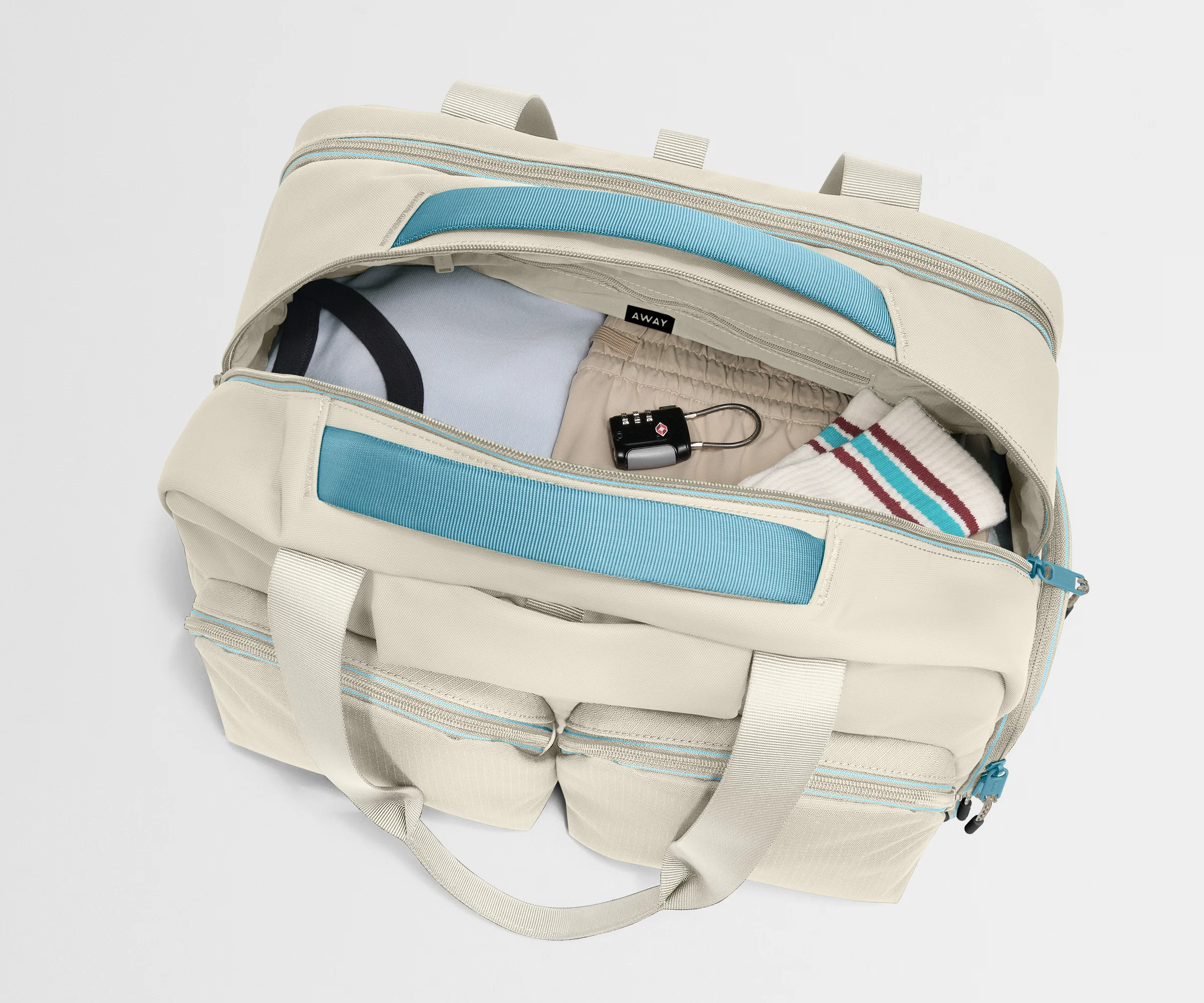 Gym Bag in Salt White - Image 6