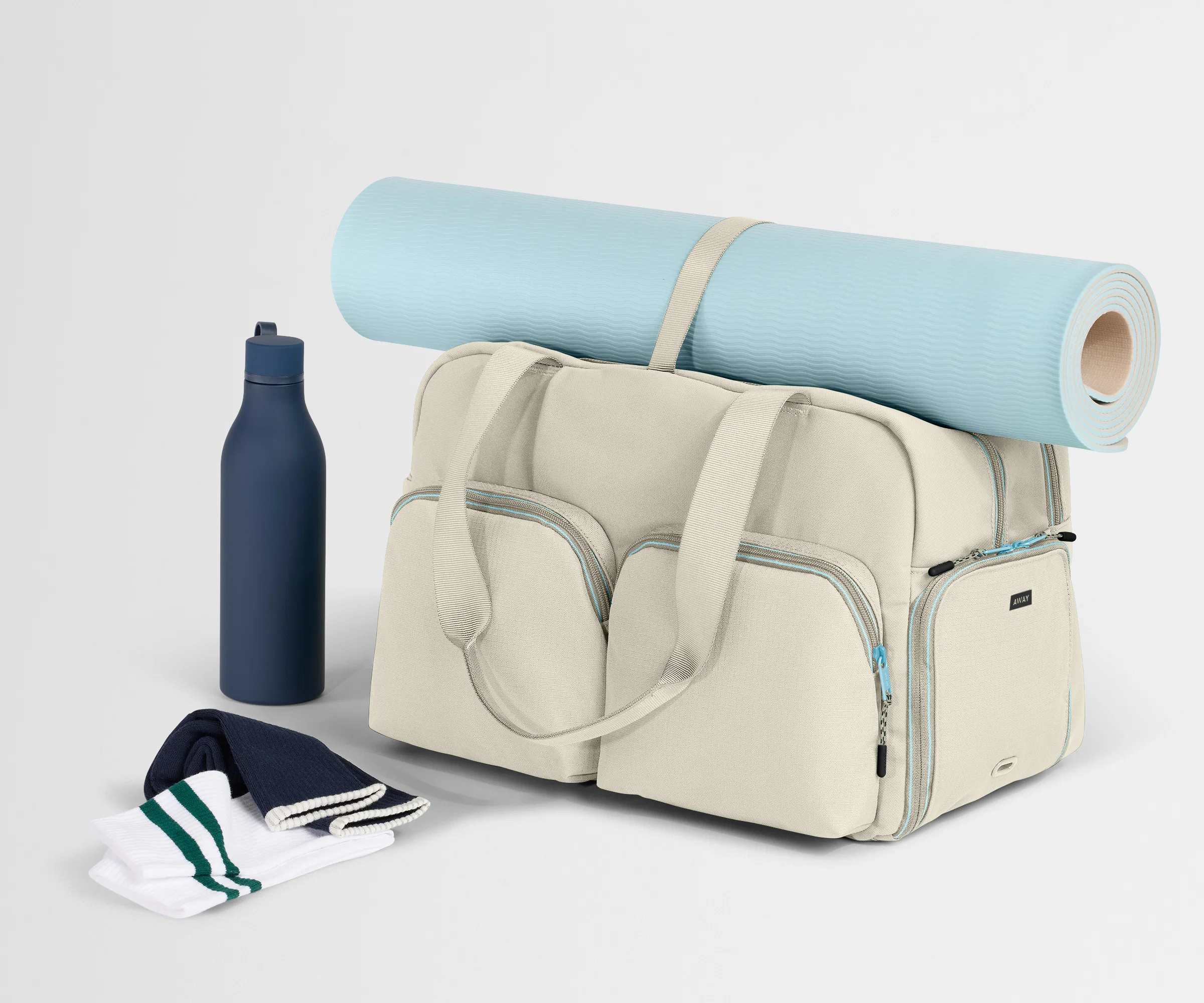 Gym Bag in Salt White - Image 7