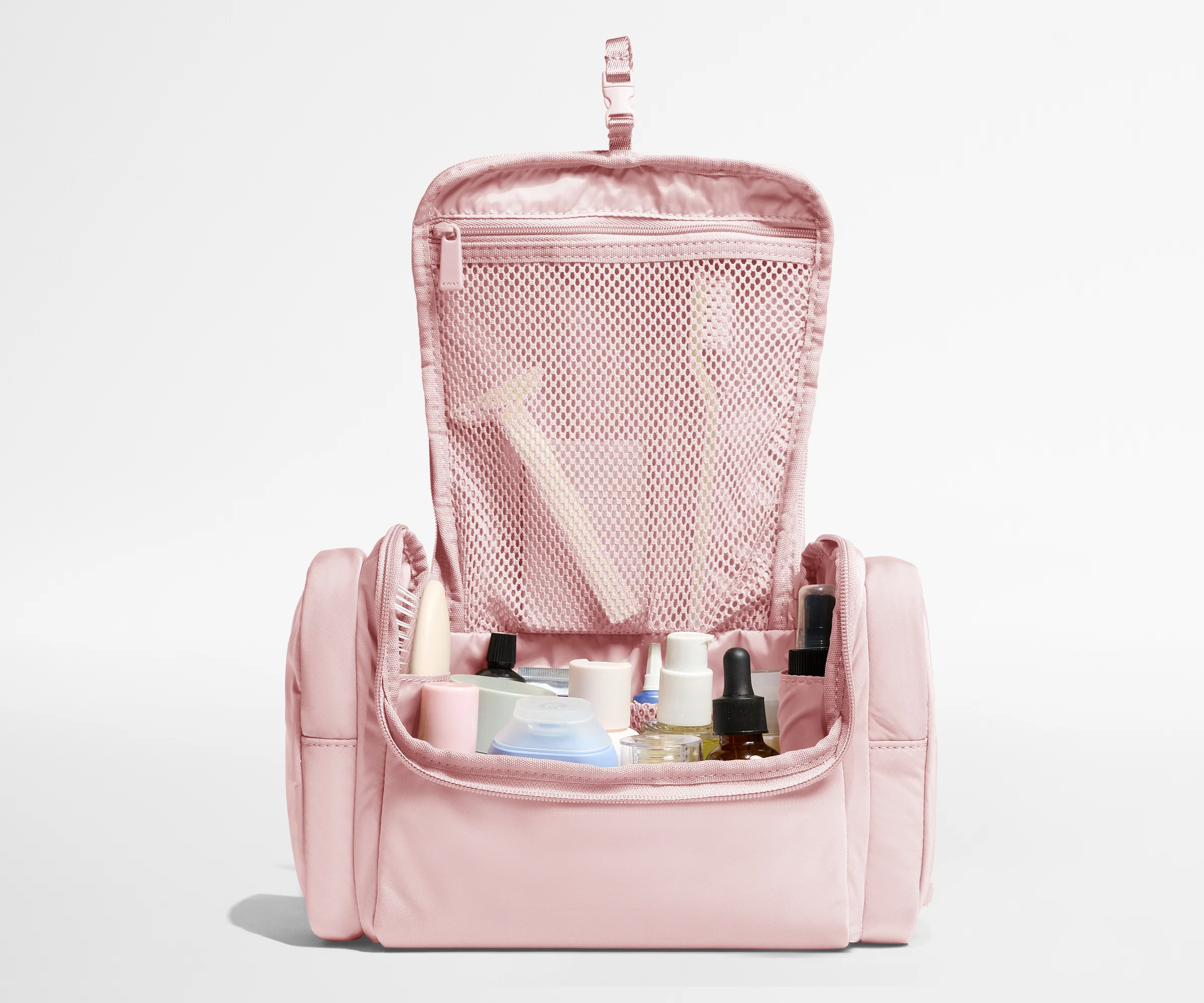 Featherlight Hanging Travel Vanity in Blush Pink - Image 7