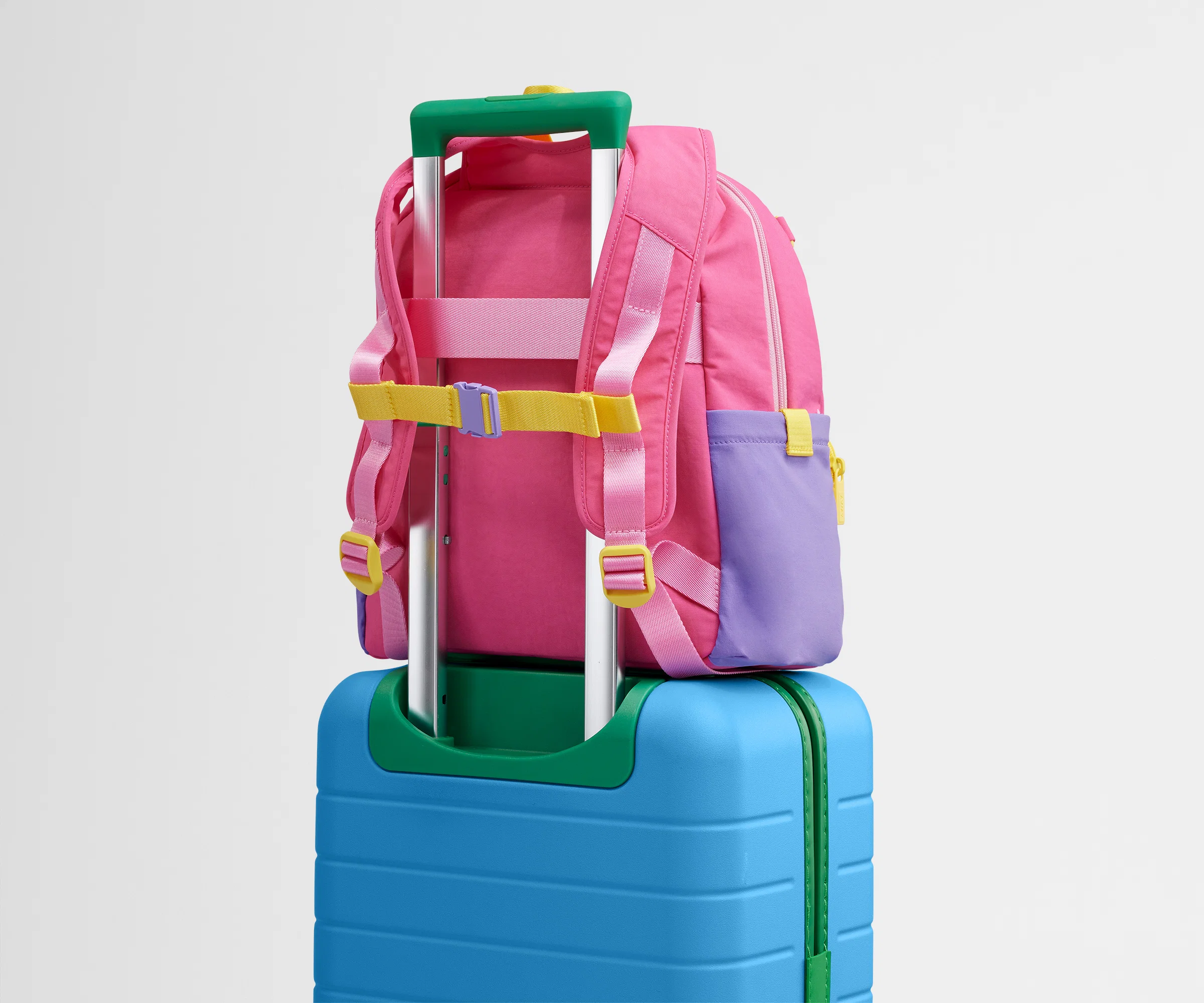 Kids Backpack in Cotton Candy Pink - Image 7