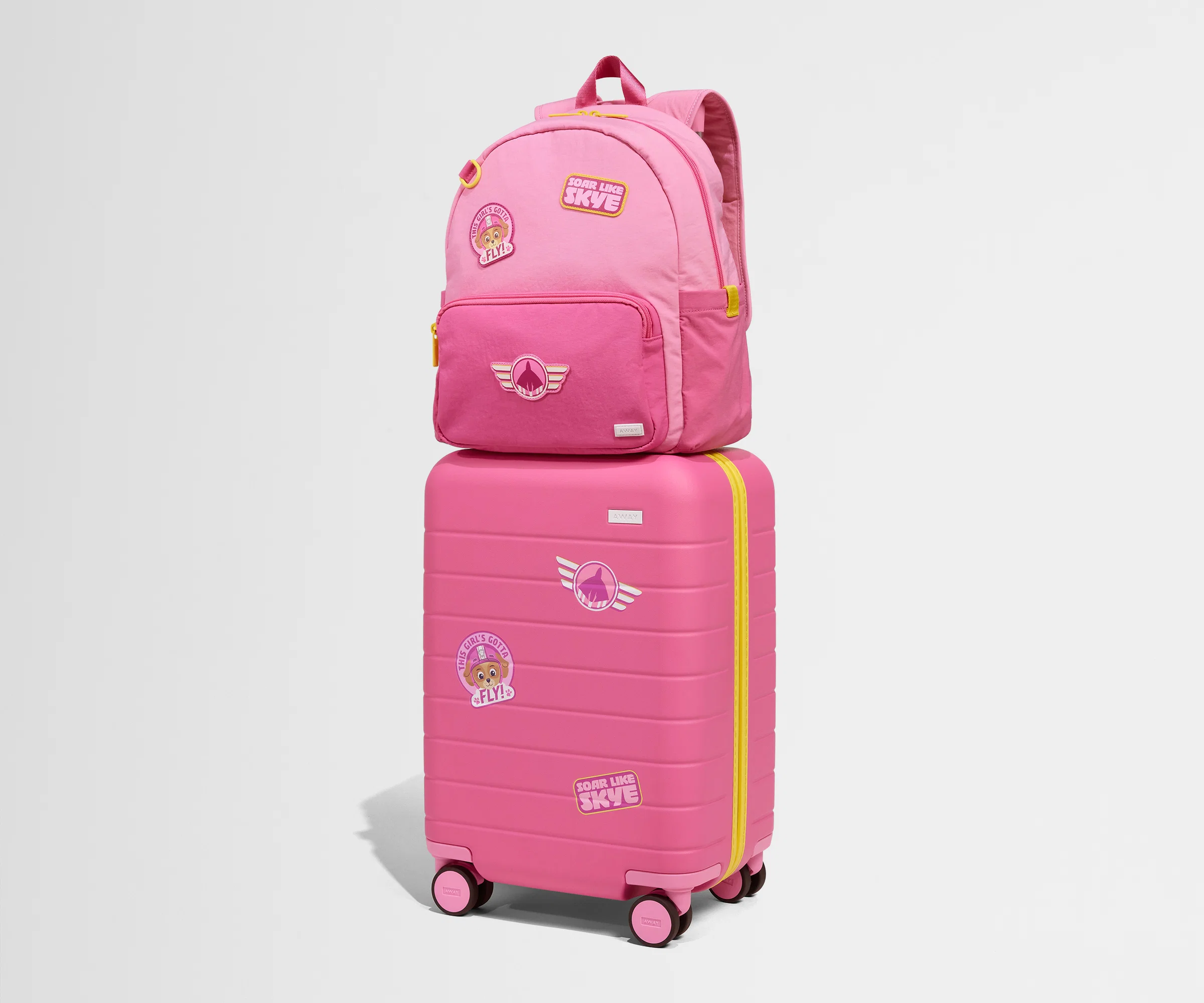 The Kids Carry-On in Skye Pilot Pink - Image 11