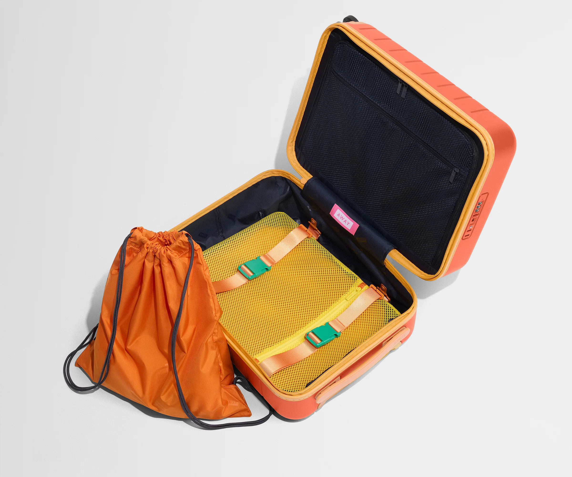 The Kids Carry-On in Poppy Orange - Image 6