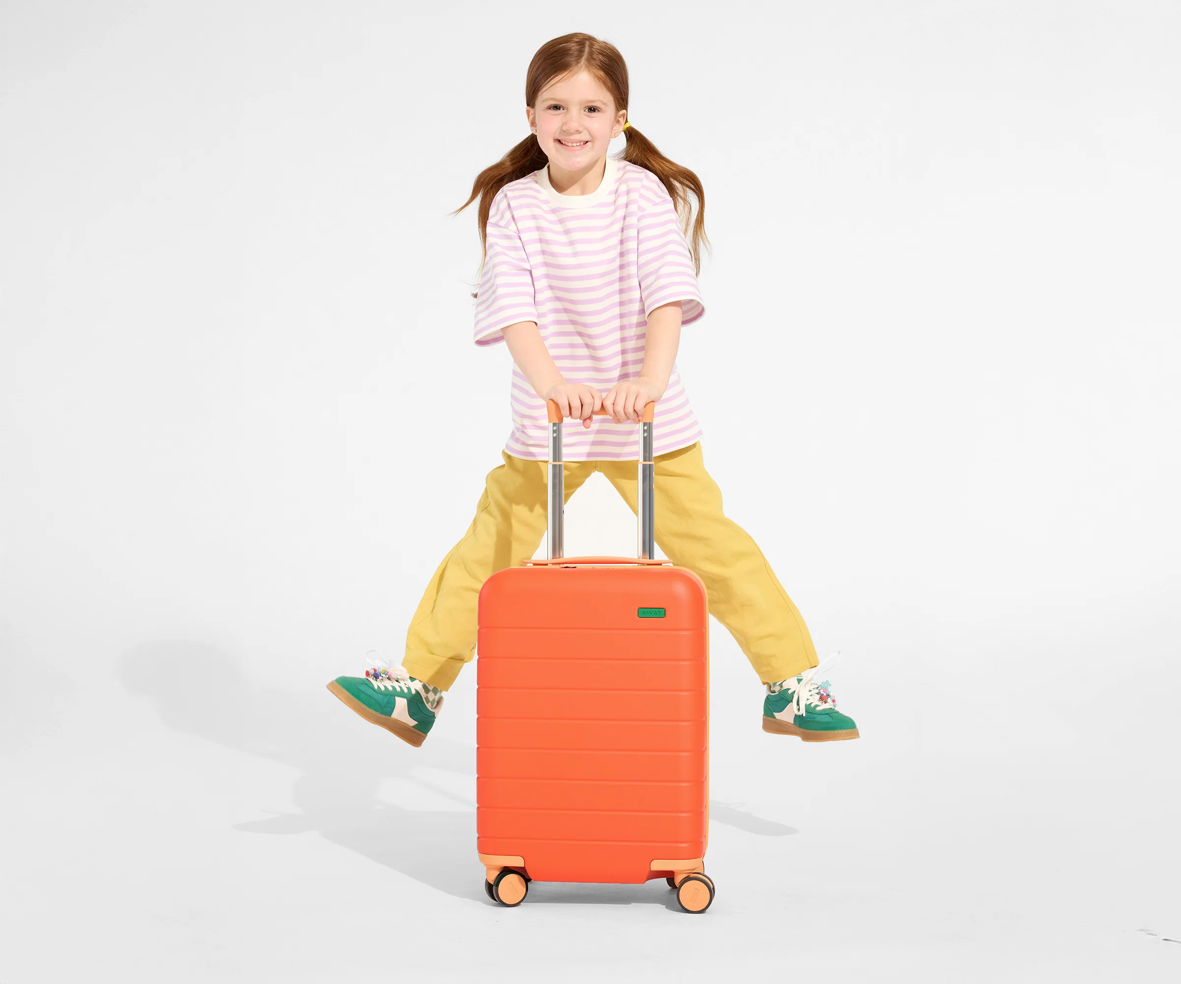 The Kids Carry-On in Poppy Orange - Image 7