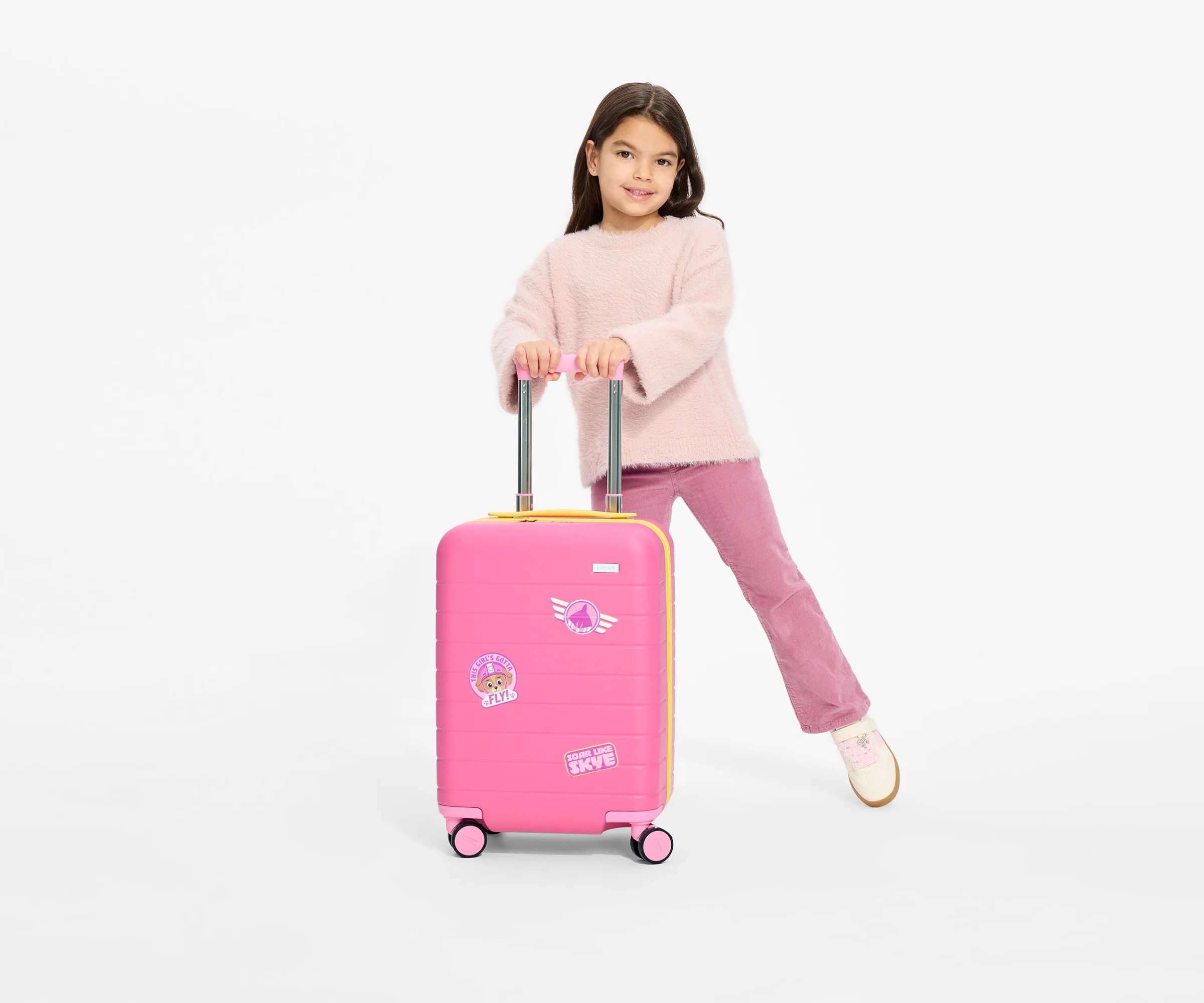 The Kids Carry-On in Skye Pilot Pink - Image 4