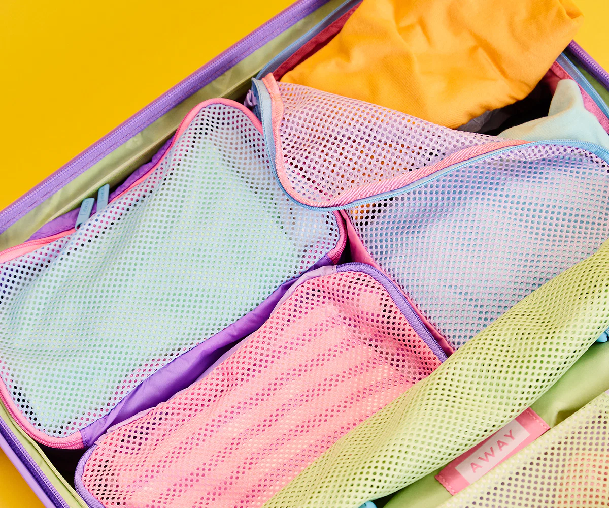 Kids Packing Cubes in Spring Mix - Image 4