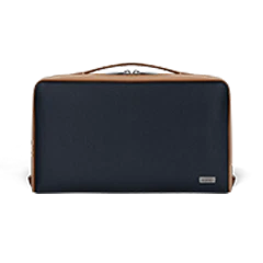 The Large Toiletry Bag in Marine - Image 9