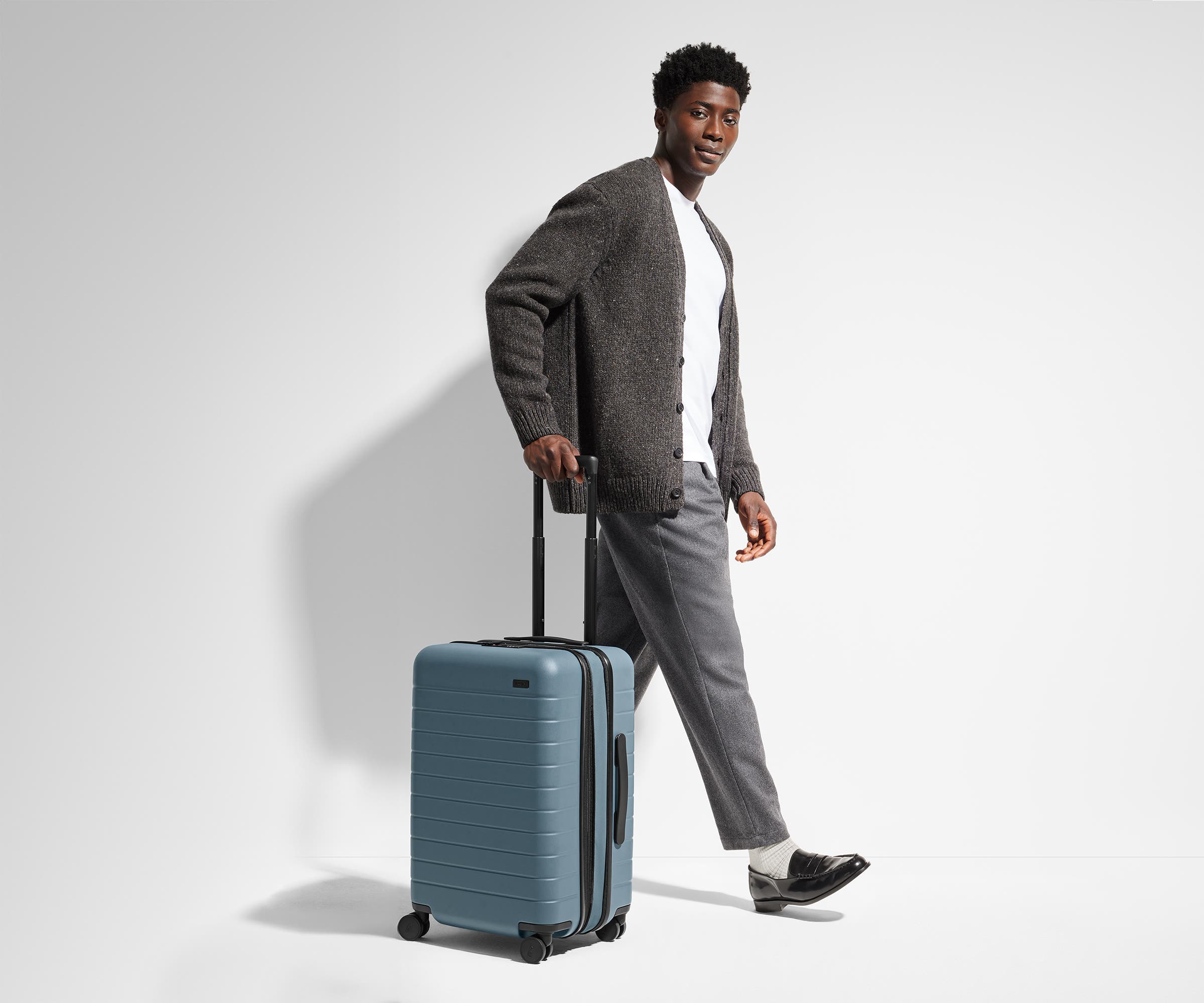 The Bigger Carry-On Flex in Olive Green - Image 4