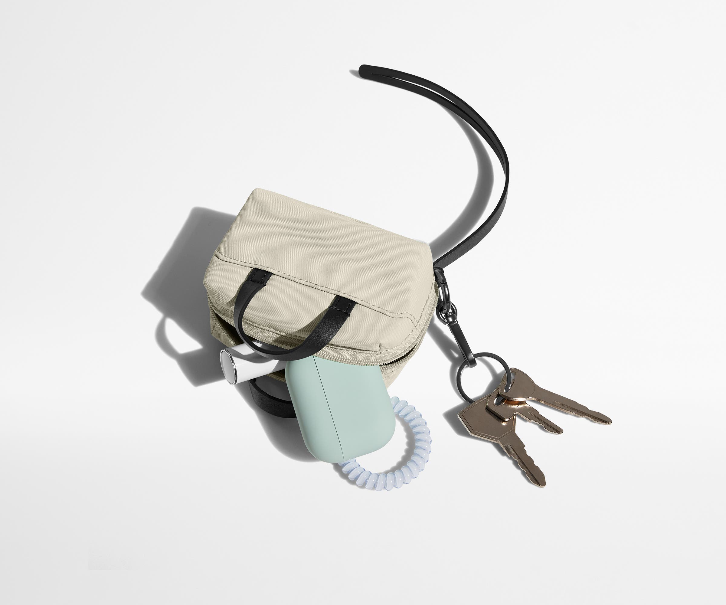 The Micro Everywhere Bag in Salt White - Image 2