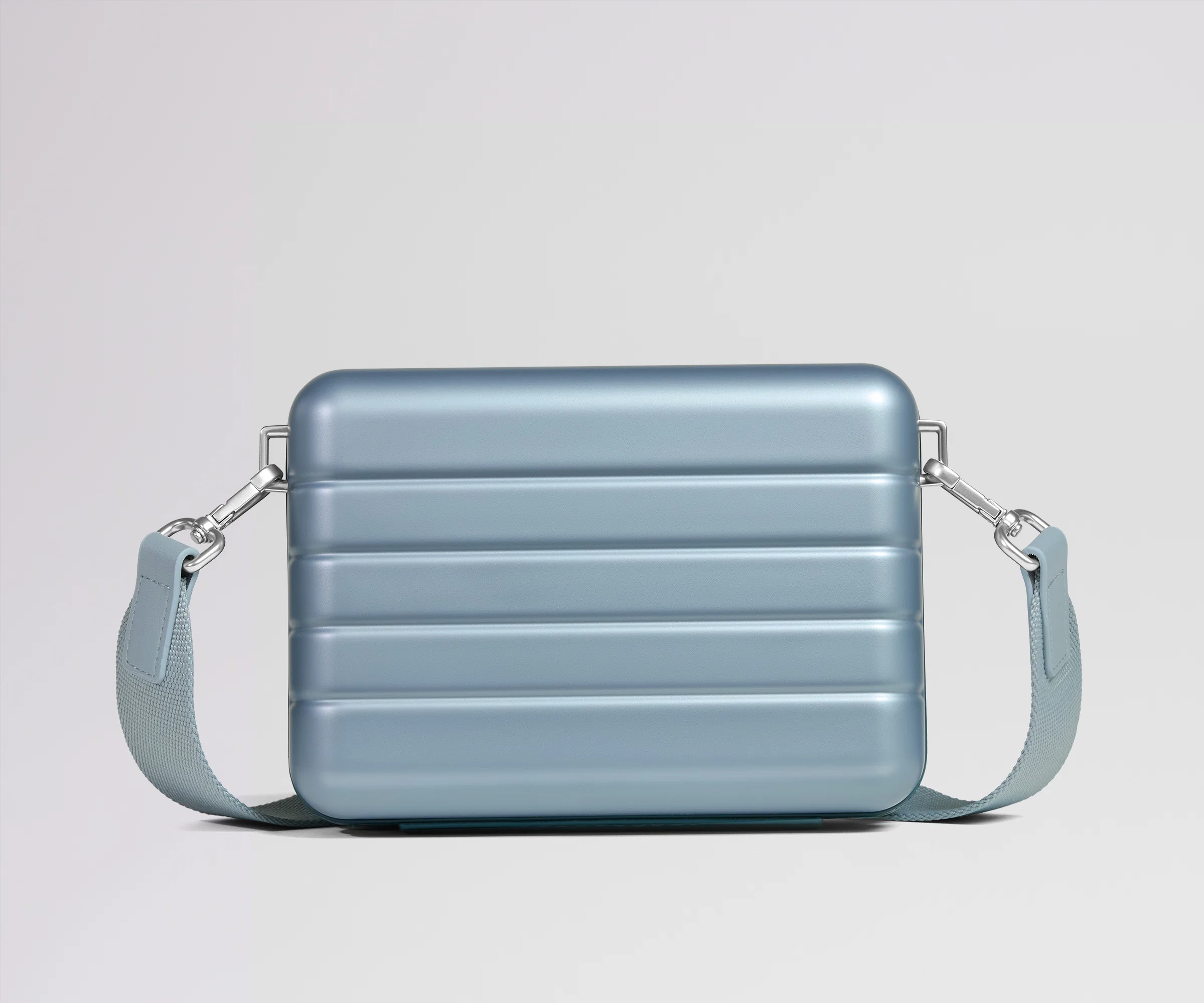 The Mini Crossbody in Arctic Blue - Image 3