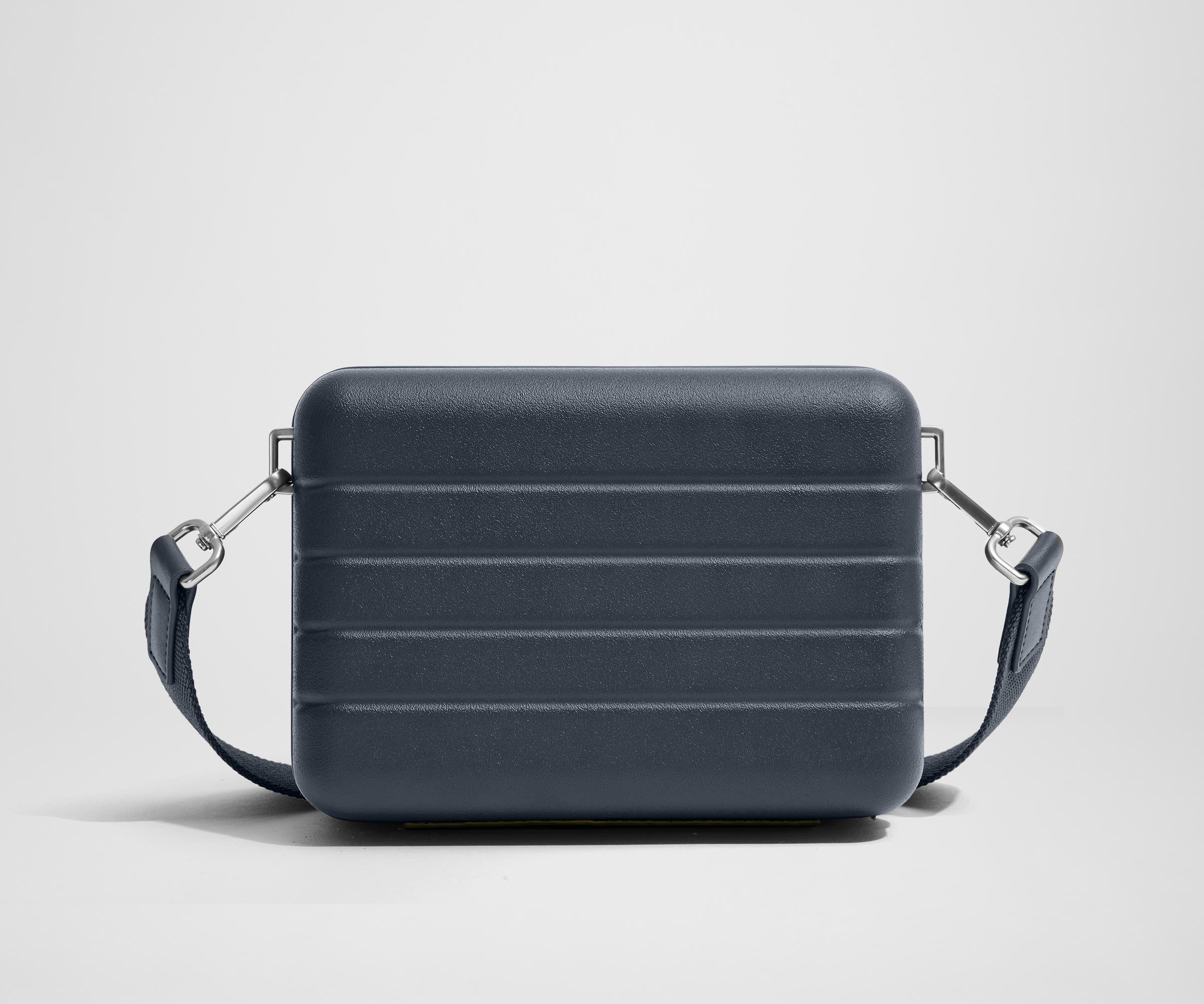 The Mini Crossbody in Navy Blue - Image 3