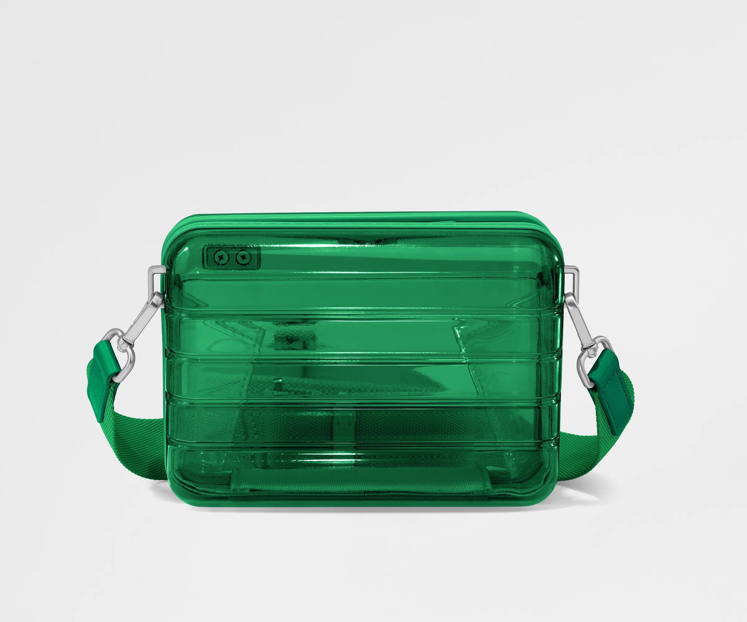 The Mini Crossbody in Translucent Green - Image 4