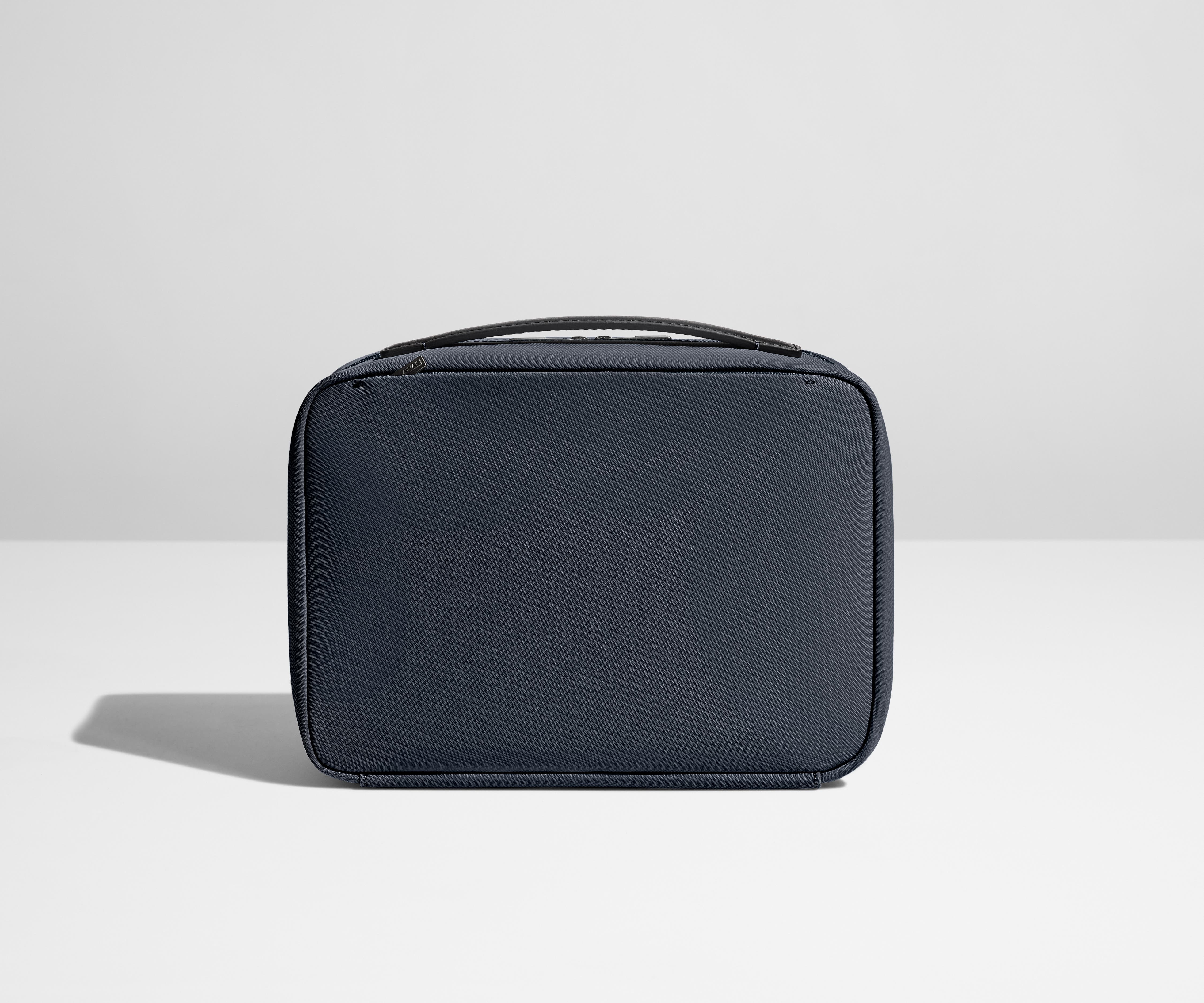 The Hanging Toiletry Bag in Navy Blue - Image 2