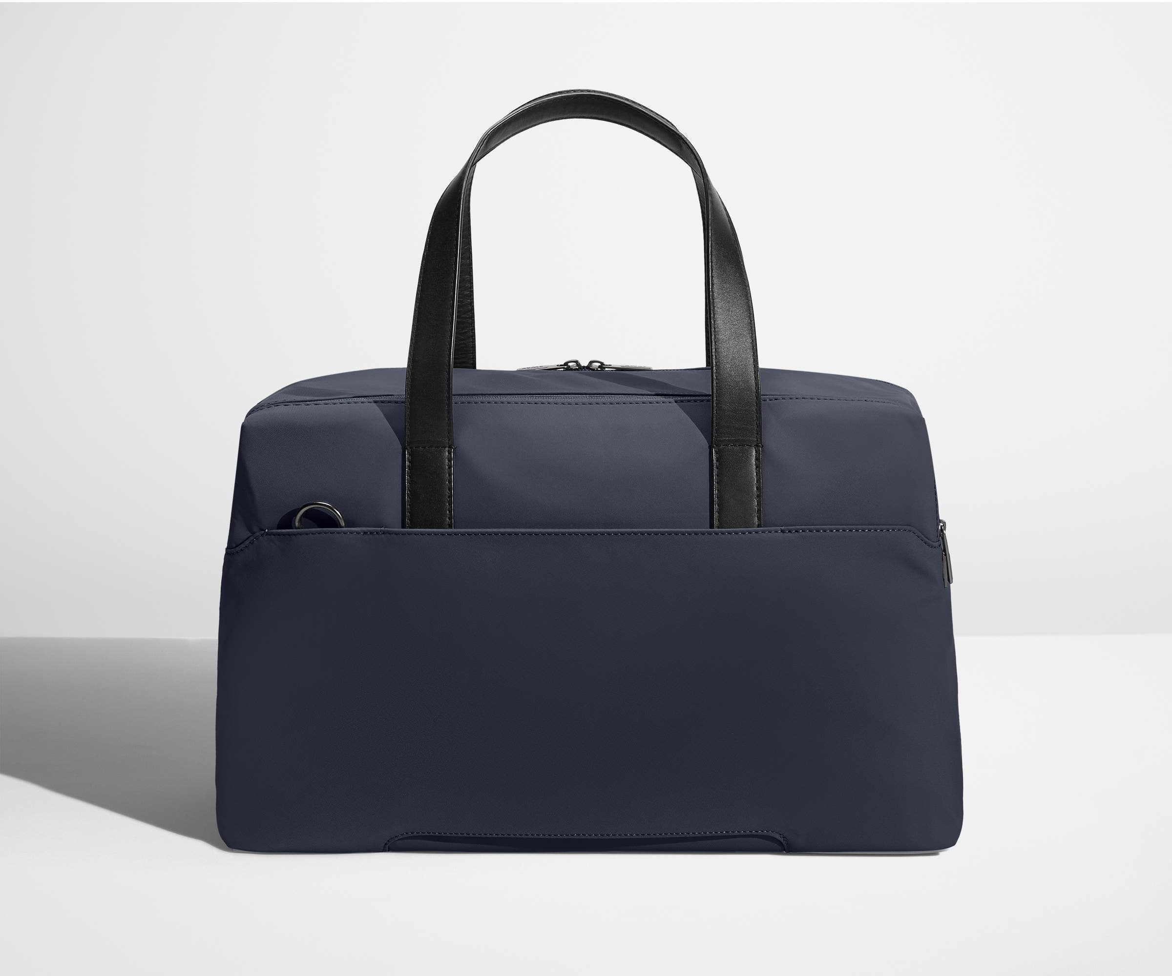 The Overnight Bag in Navy Blue - Image 6