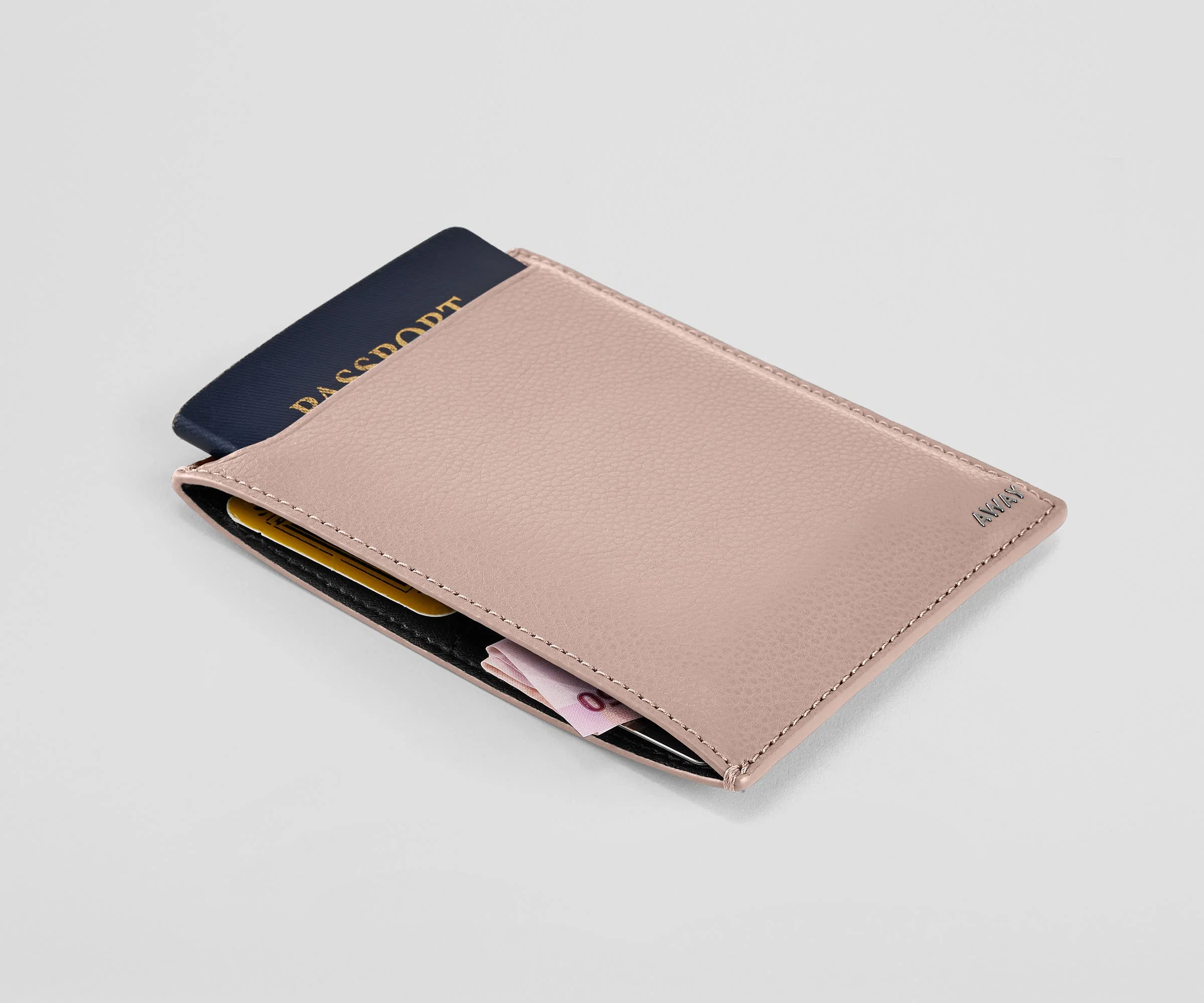 Passport Wallet in Petal - Image 2