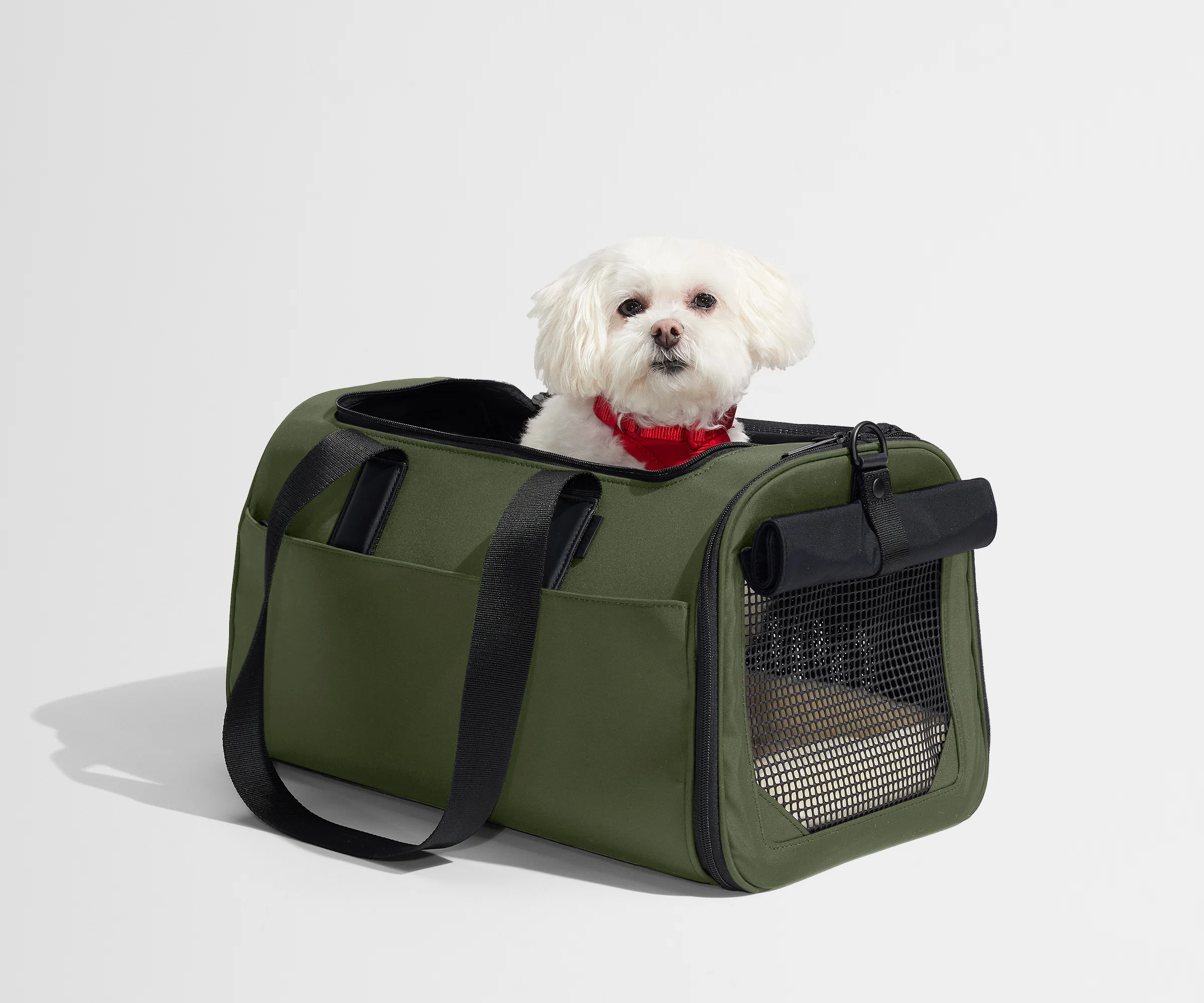 The Pet Carrier in Olive Green - Image 4