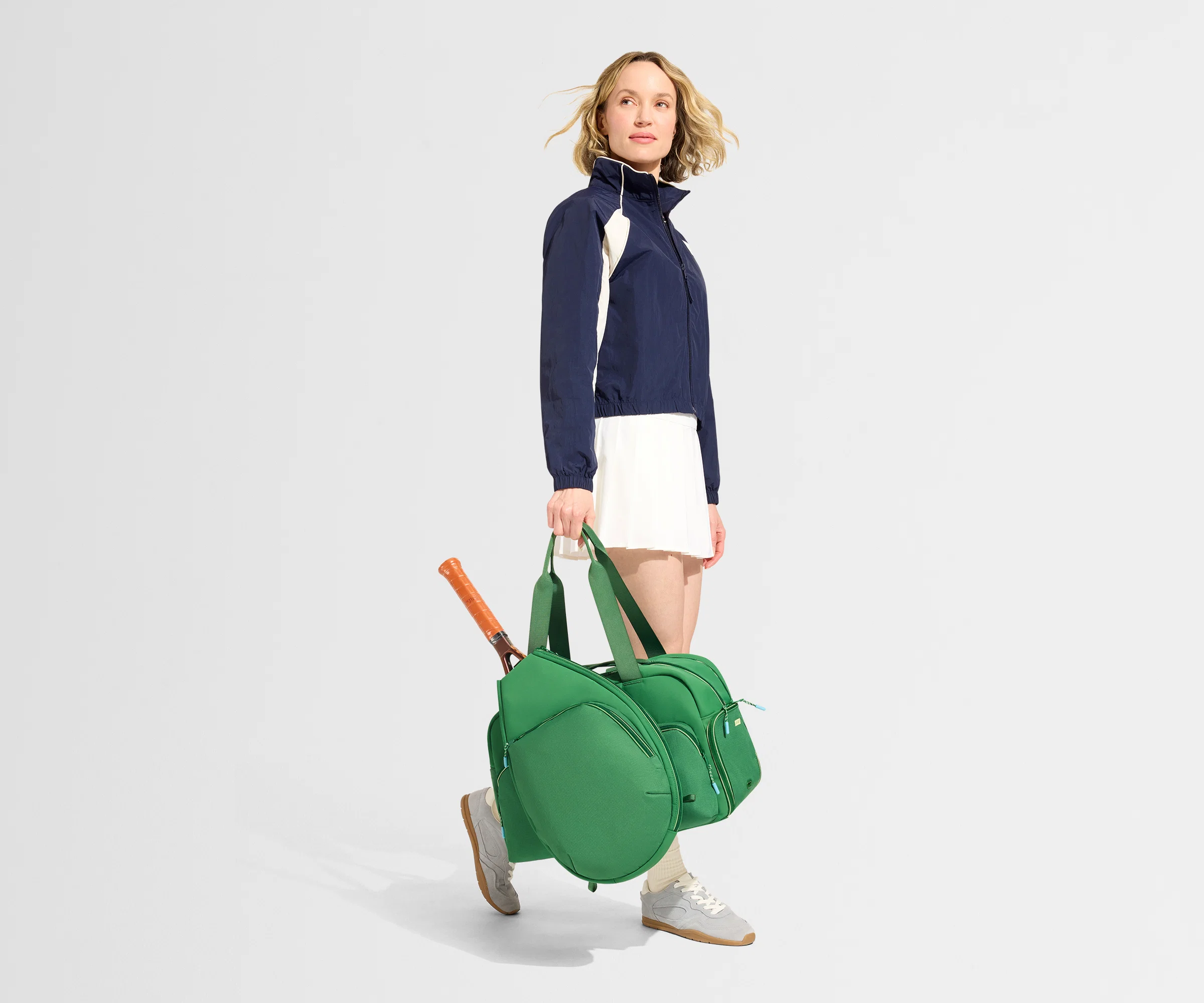 Racket Bag in Clubhouse Green - Image 9