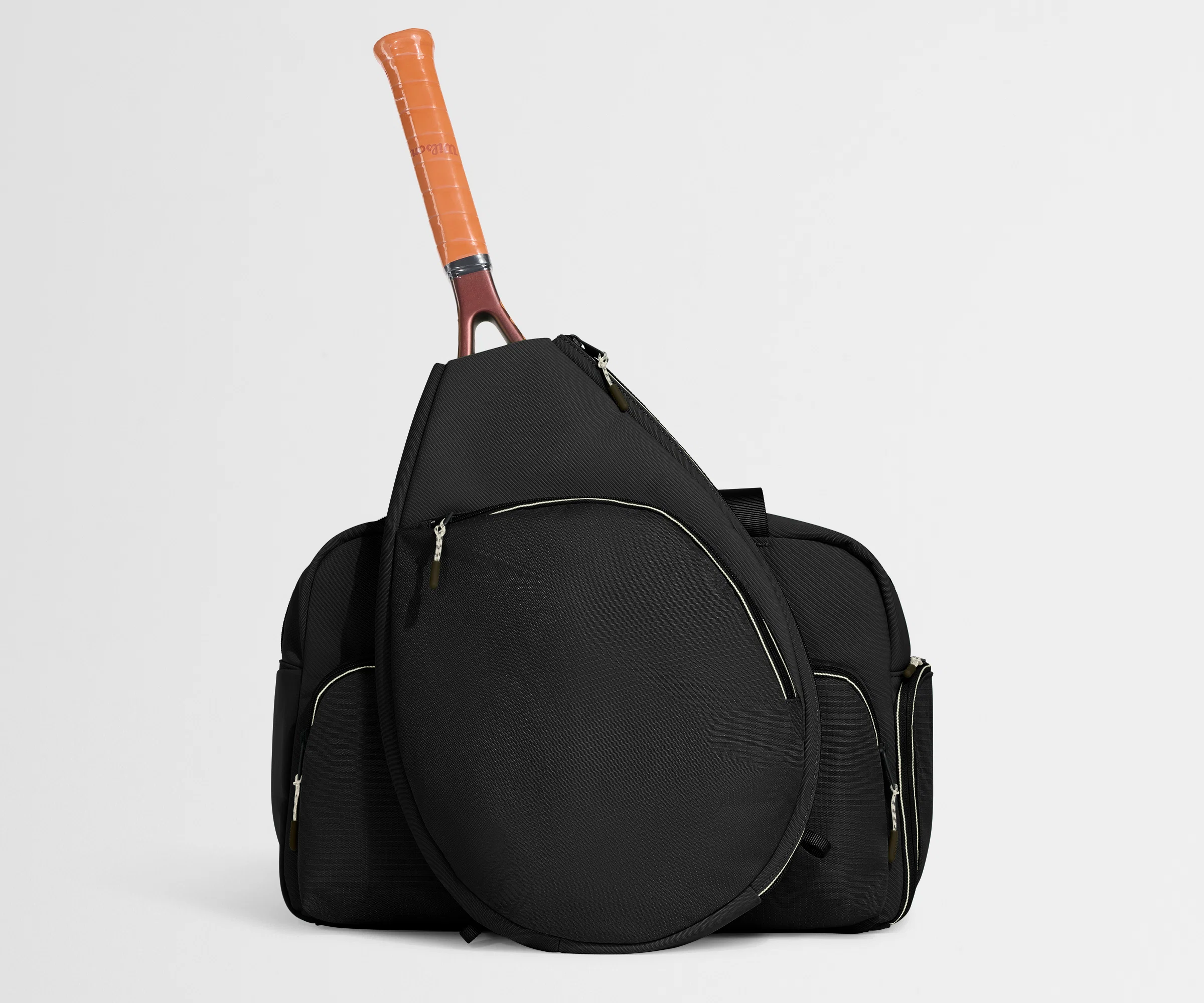 Racket Bag in Jet Black - Image 7