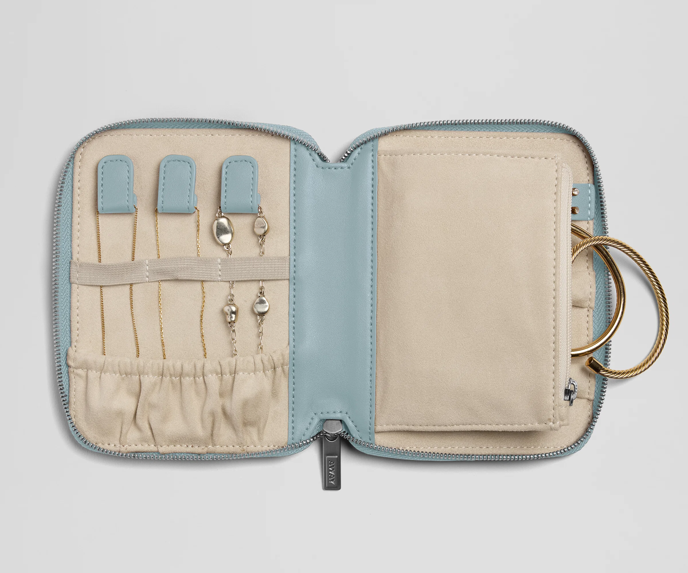 Slim Jewelry Organizer in Arctic Blue - Image 2