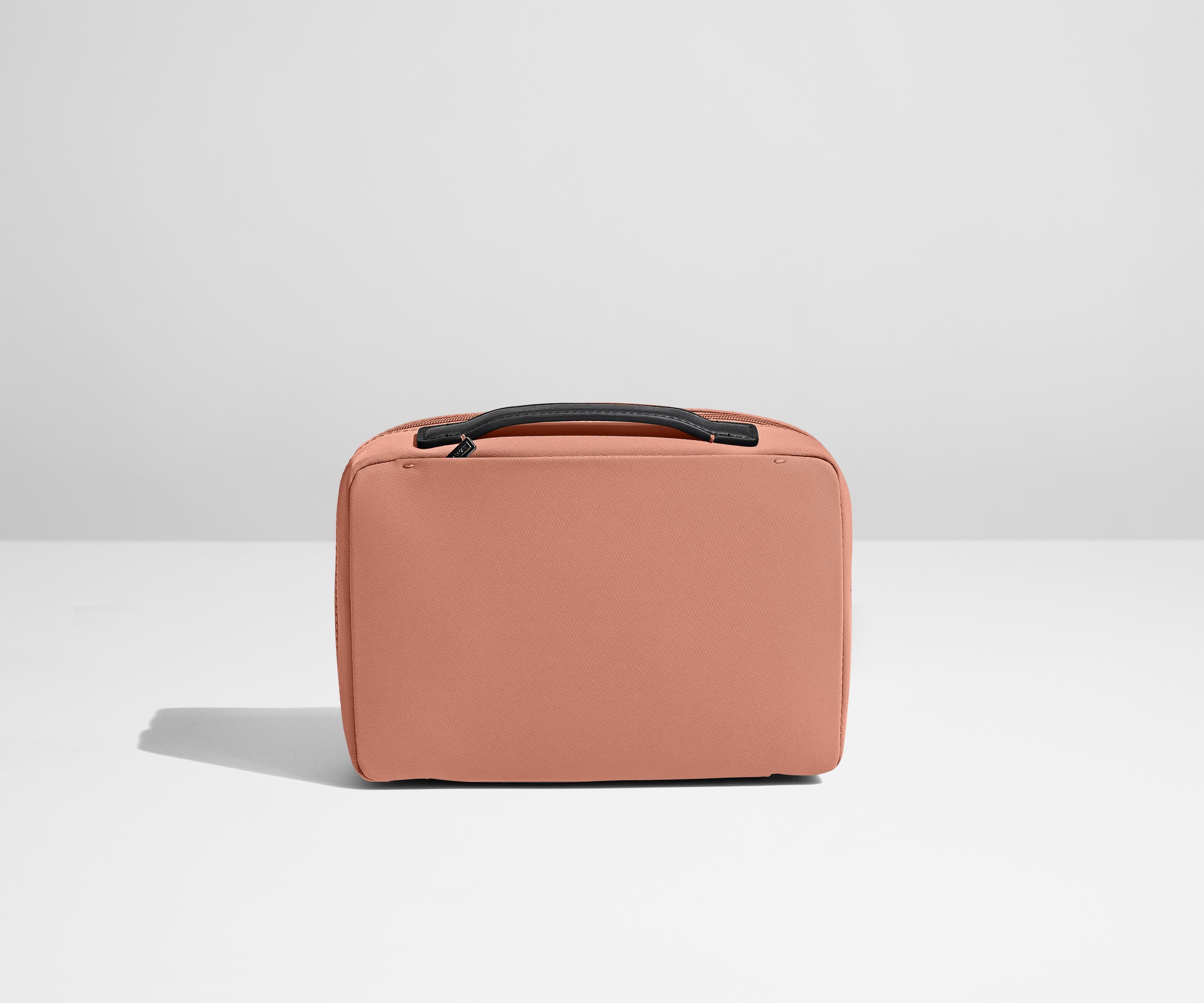 The Small Toiletry Bag in Clay Pink - Image 2
