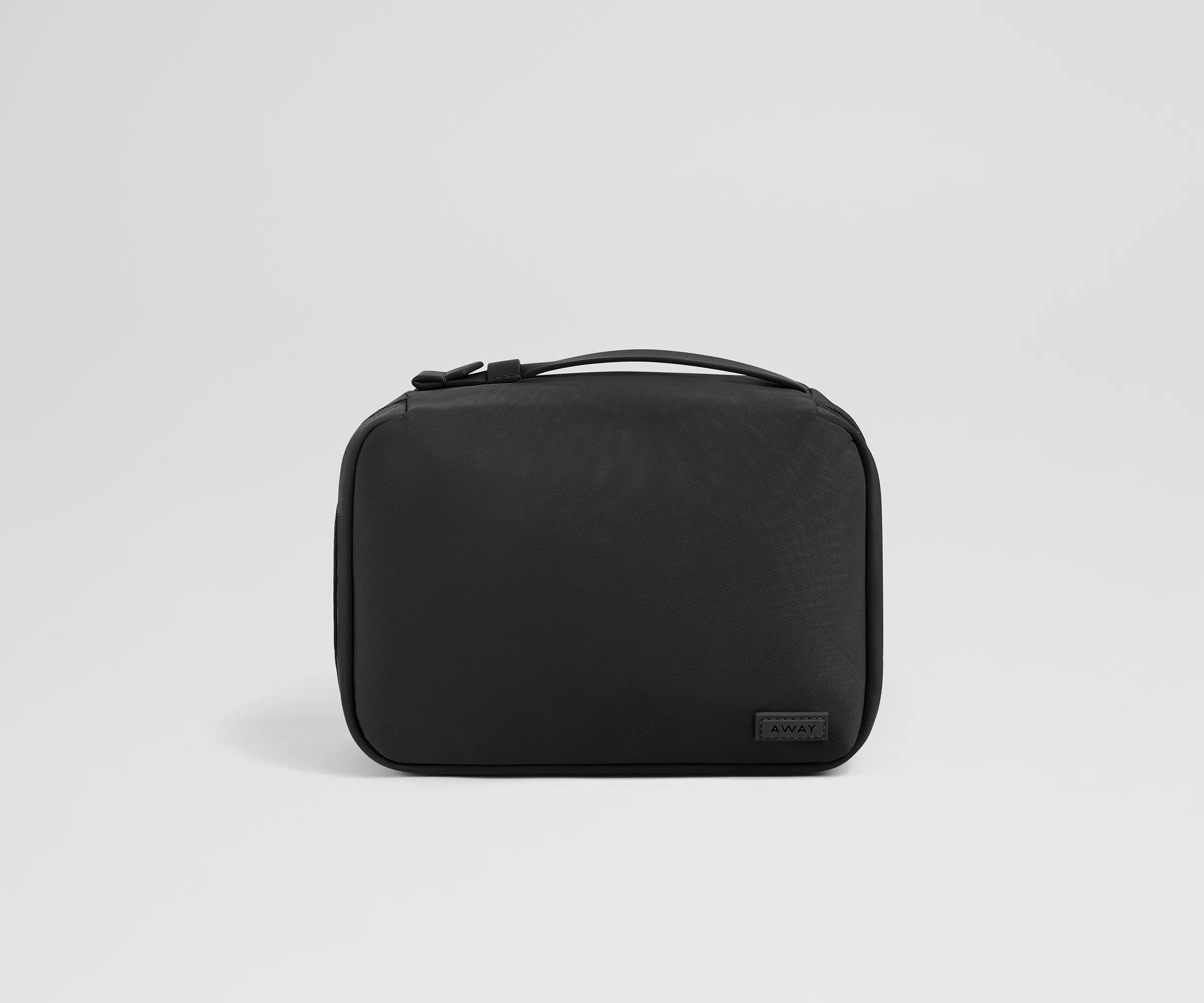 Small Toiletry Bag in Jet Black - Image 2