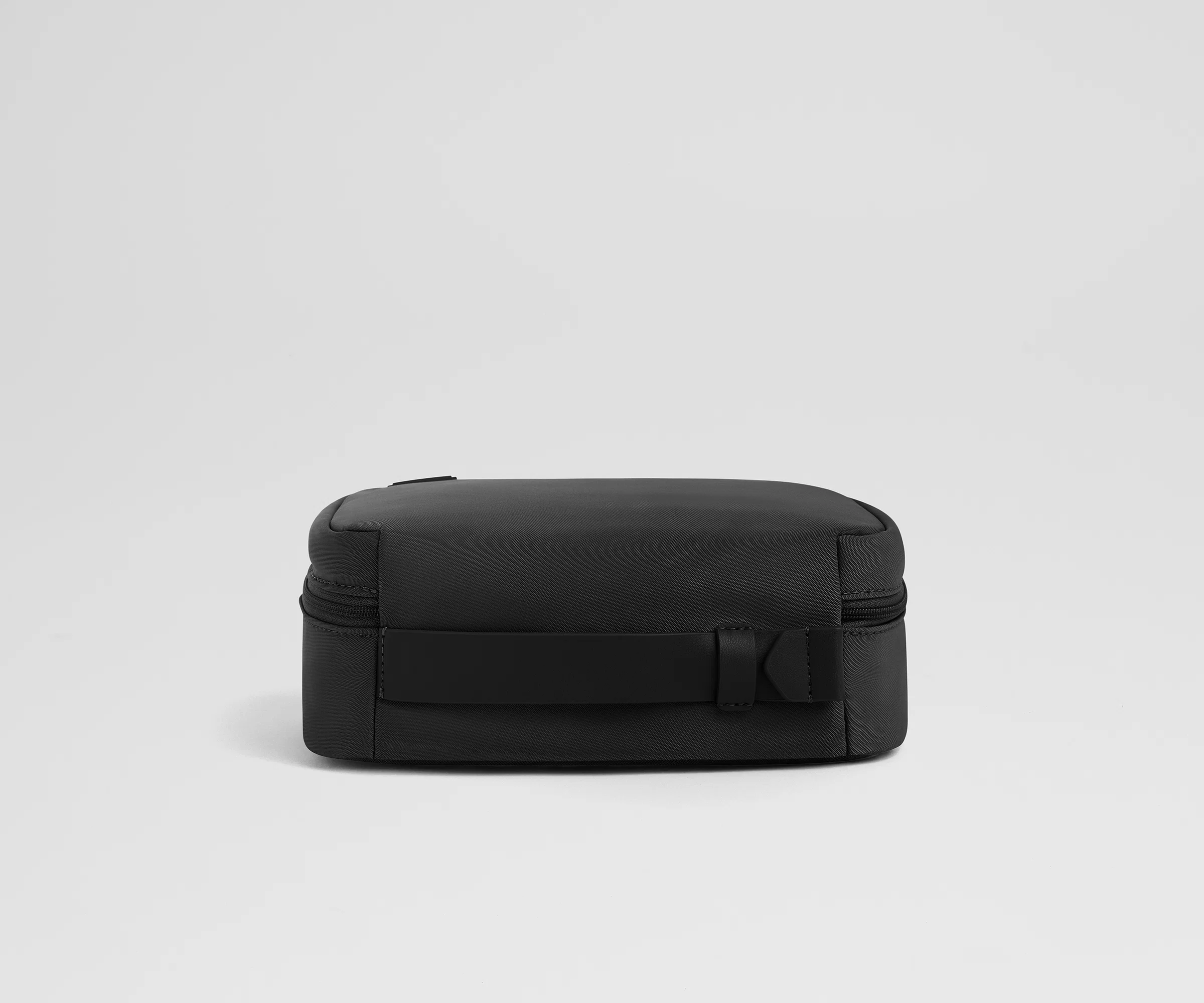 Small Toiletry Bag in Jet Black - Image 4