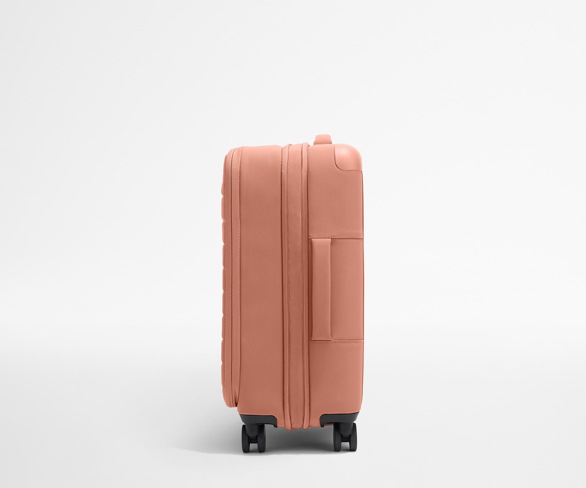 Softside Bigger Carry-On in Clay Pink - Image 3