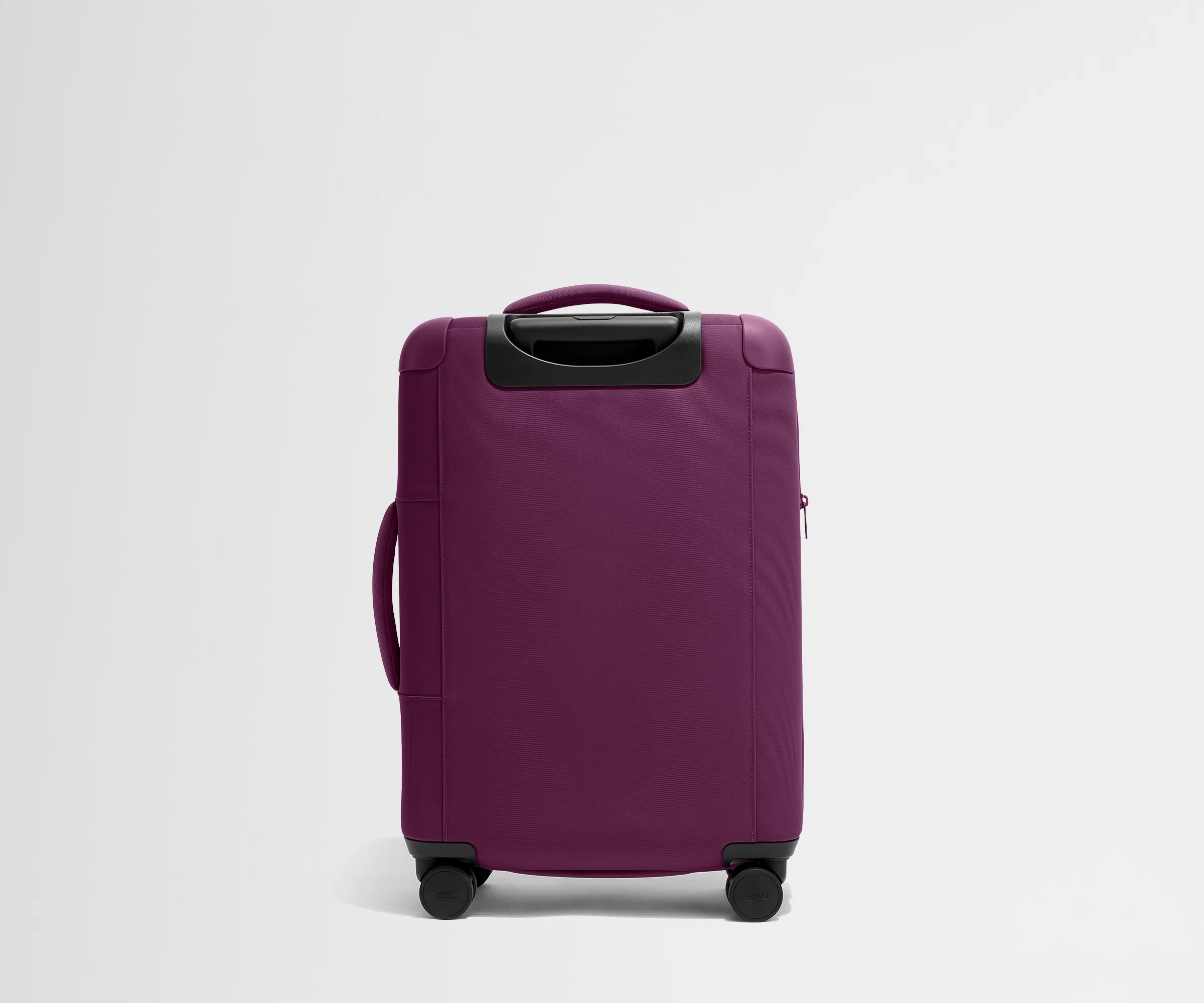 Softside Bigger Carry-On in Plum Purple - Image 9