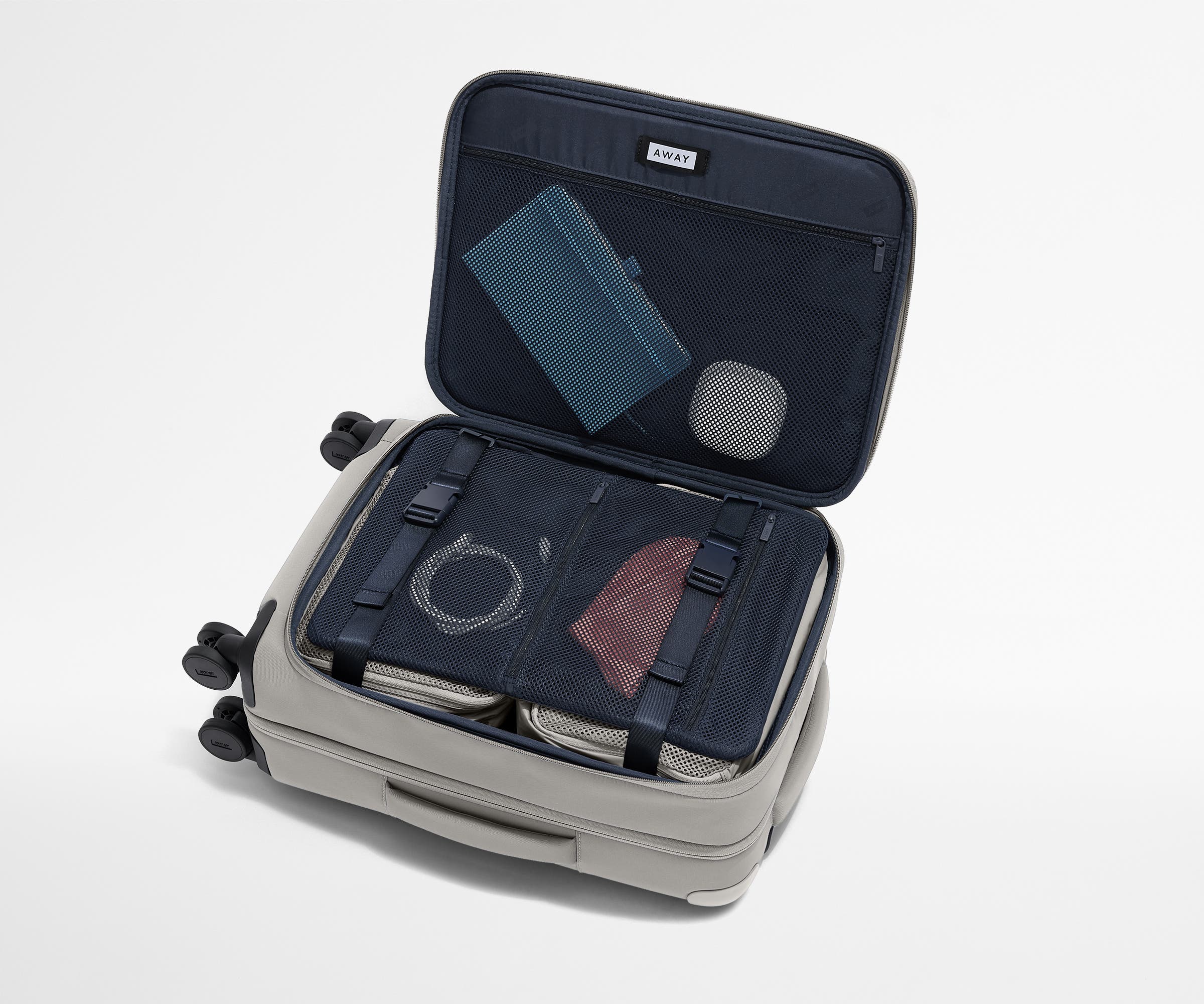 Softside Carry-On in Cloud Gray - Image 5